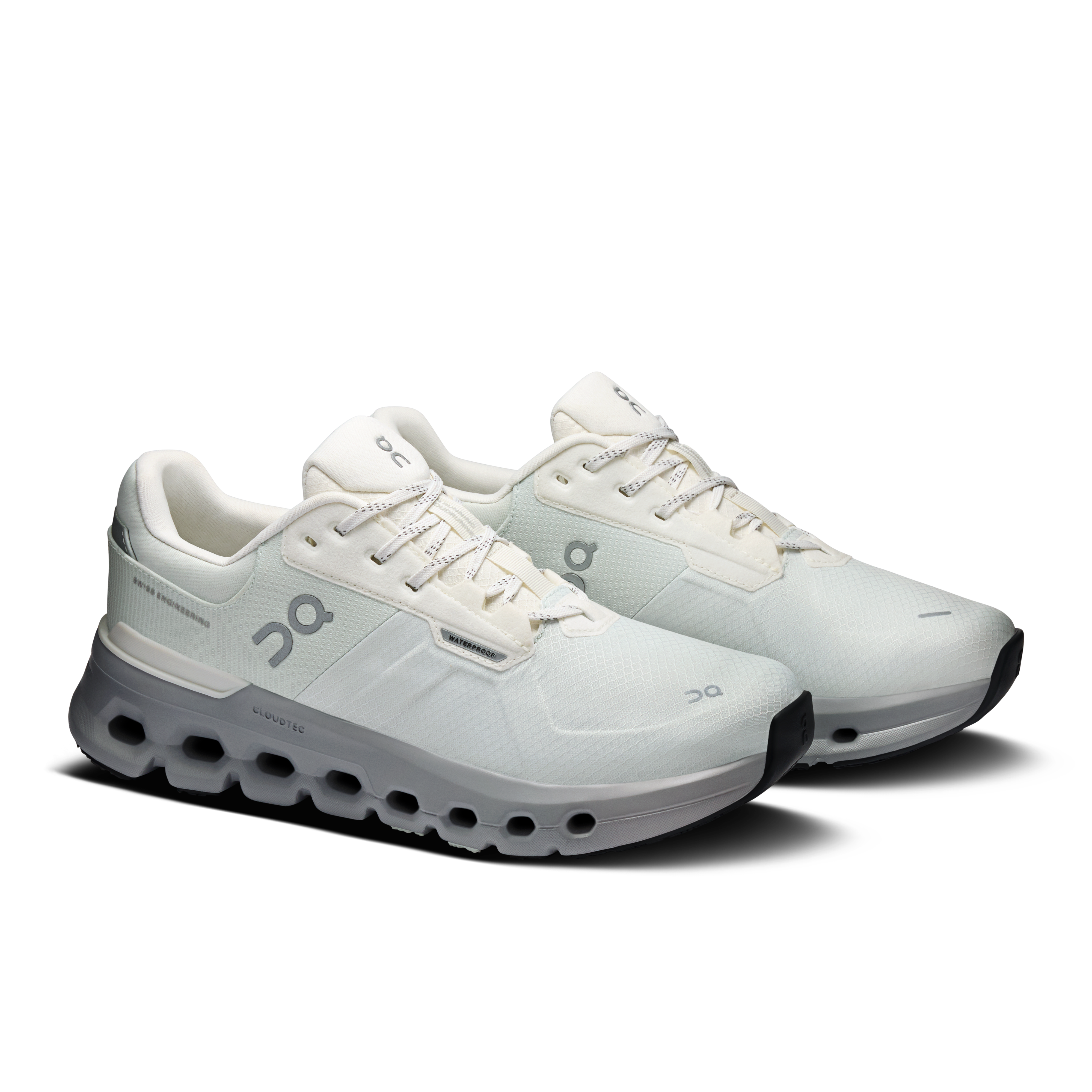 On Cloudrunner 2 Waterproof Iceberg & Alloy Women Road running Shoes