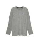 Core Long-T Long-Sleeve Shirt in Heather Gray