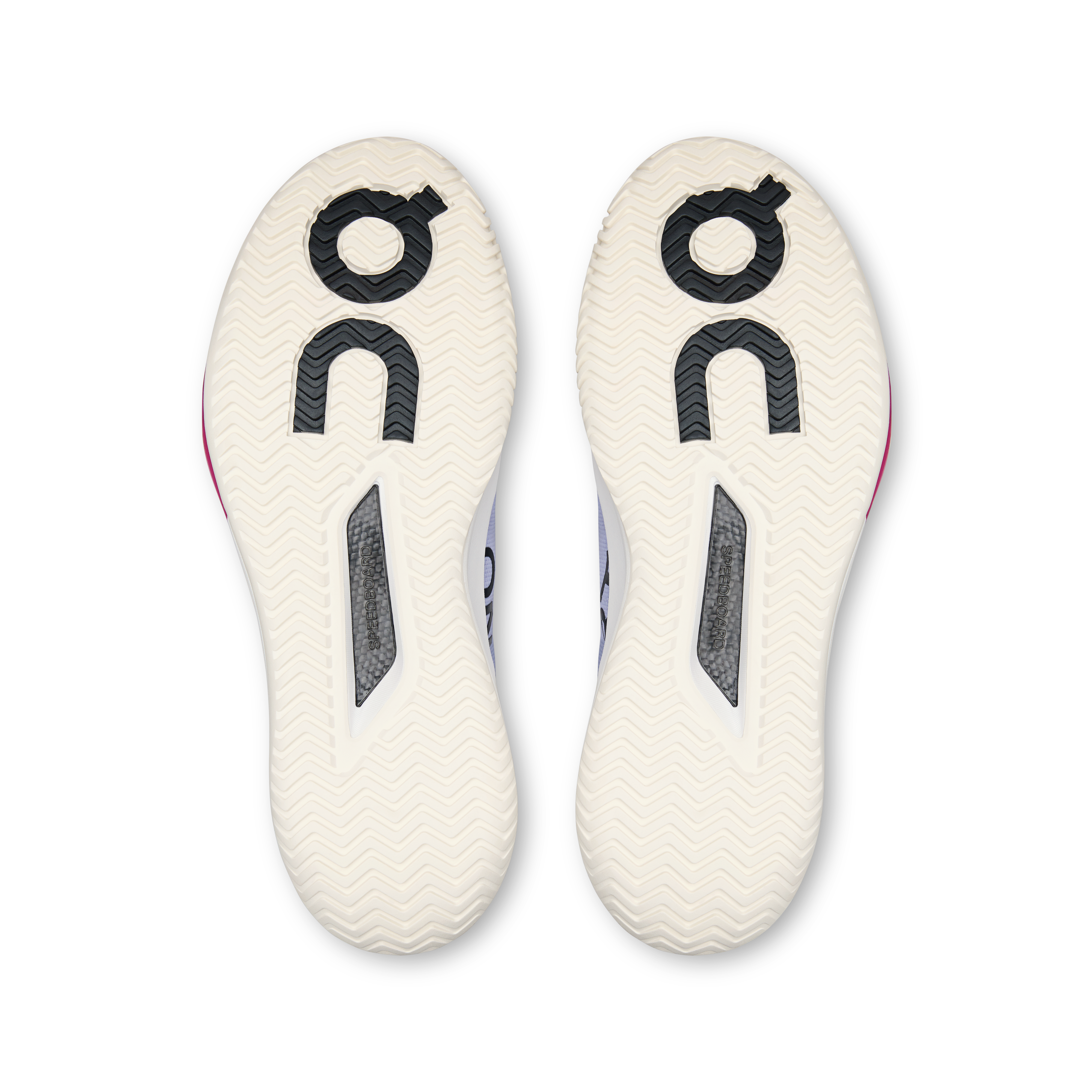 On THE ROGER Pro 3 Clay Thistle & Pink Men Tennis Shoes