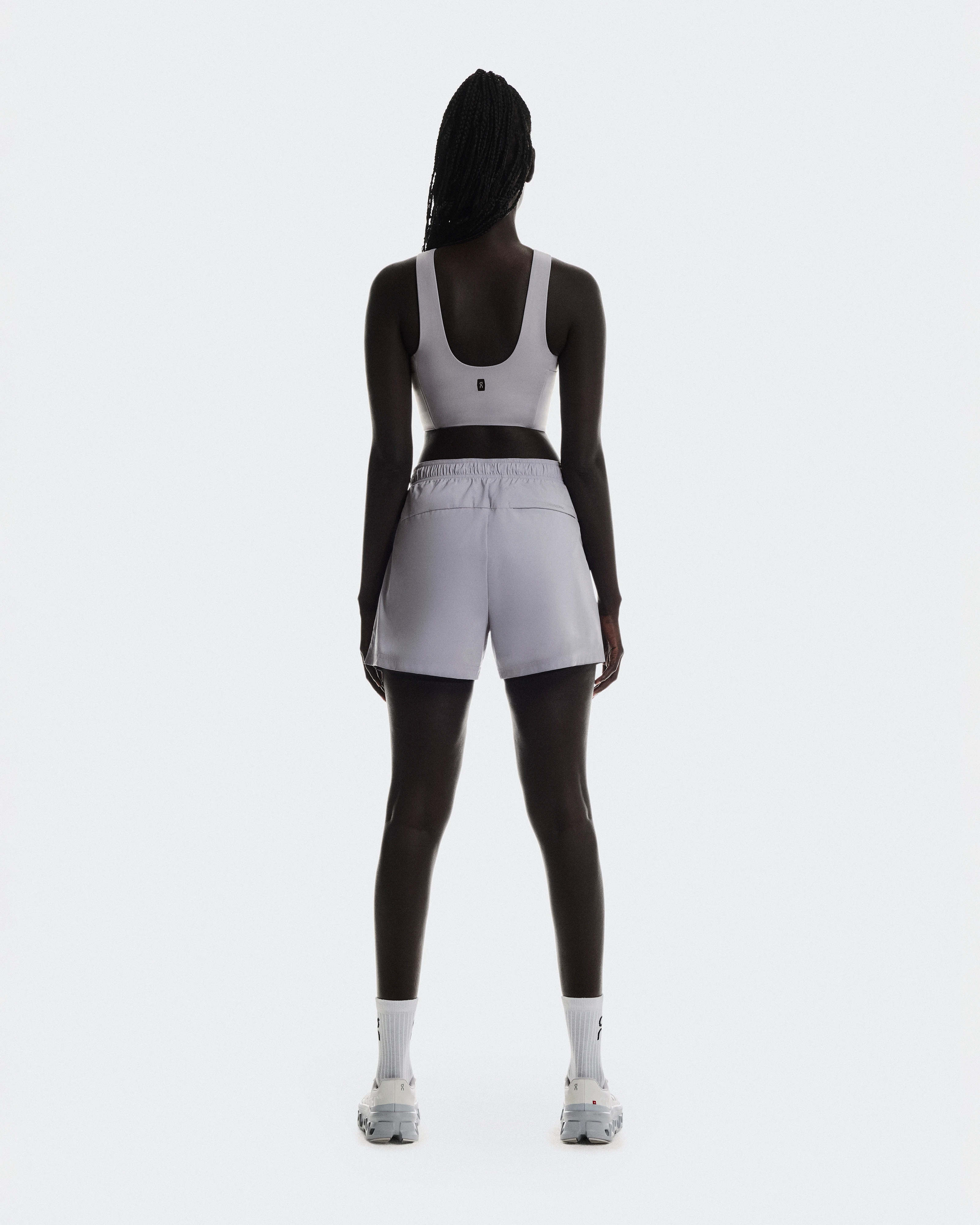On Core 2-in-1 Crop Lilac Women Tops and t-shirts