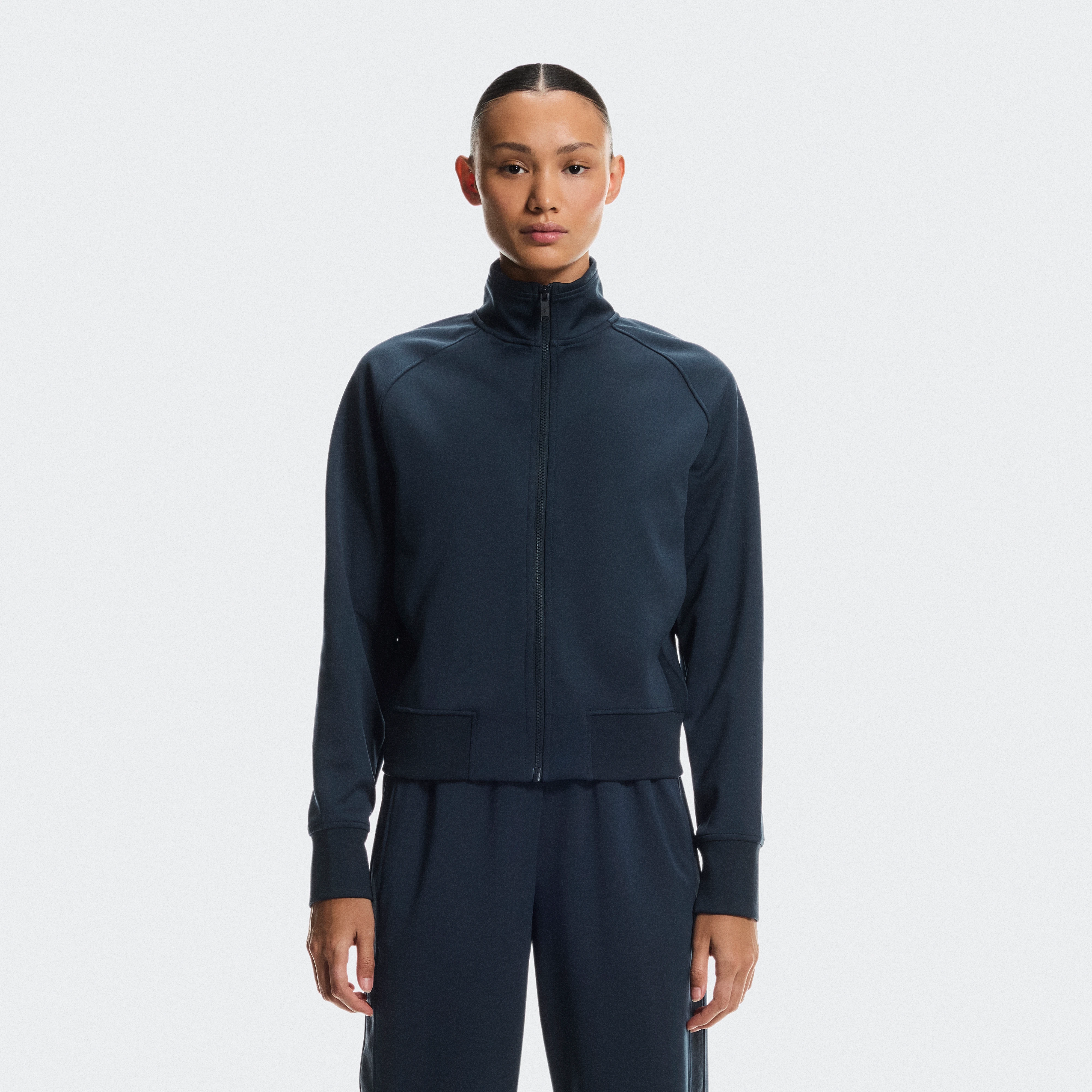 On Courtside Full-Zip Blue Women Women – Tennis lifestyle Jackets