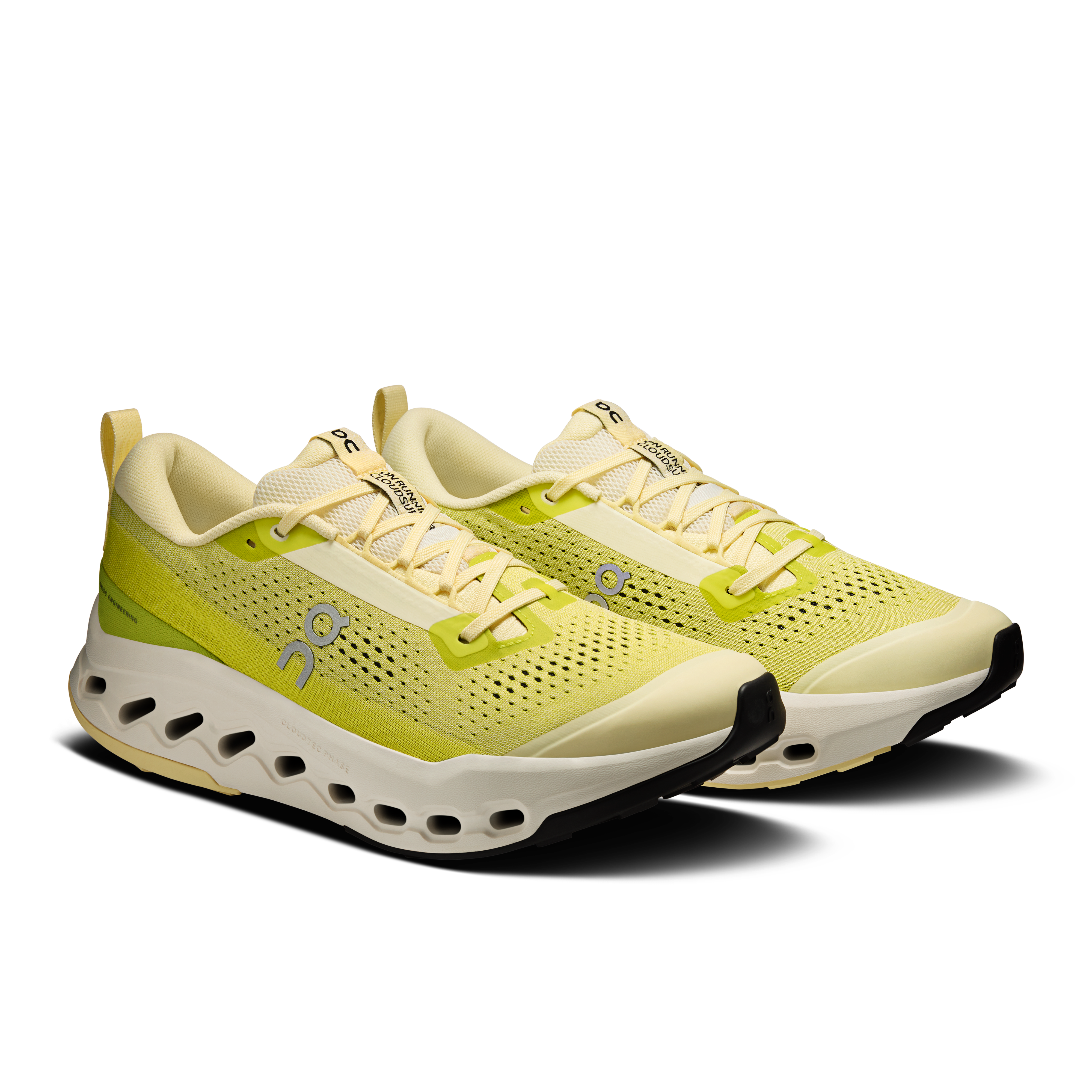 On Cloudsurfer Trail 2 Ivory & Lime Men Trail running Shoes