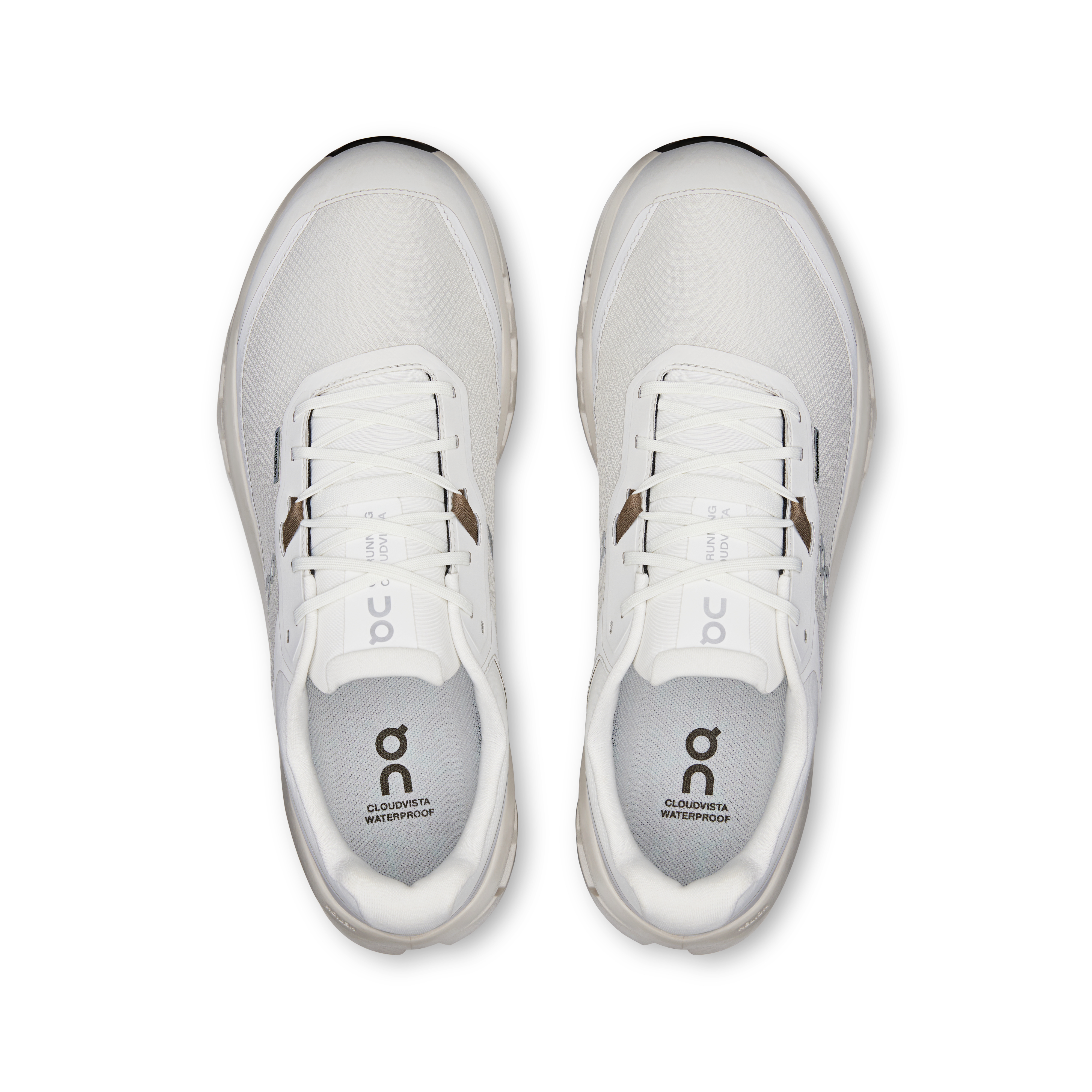 On Cloudvista 2 Waterproof Ice & Pearl Men Trail running Shoes