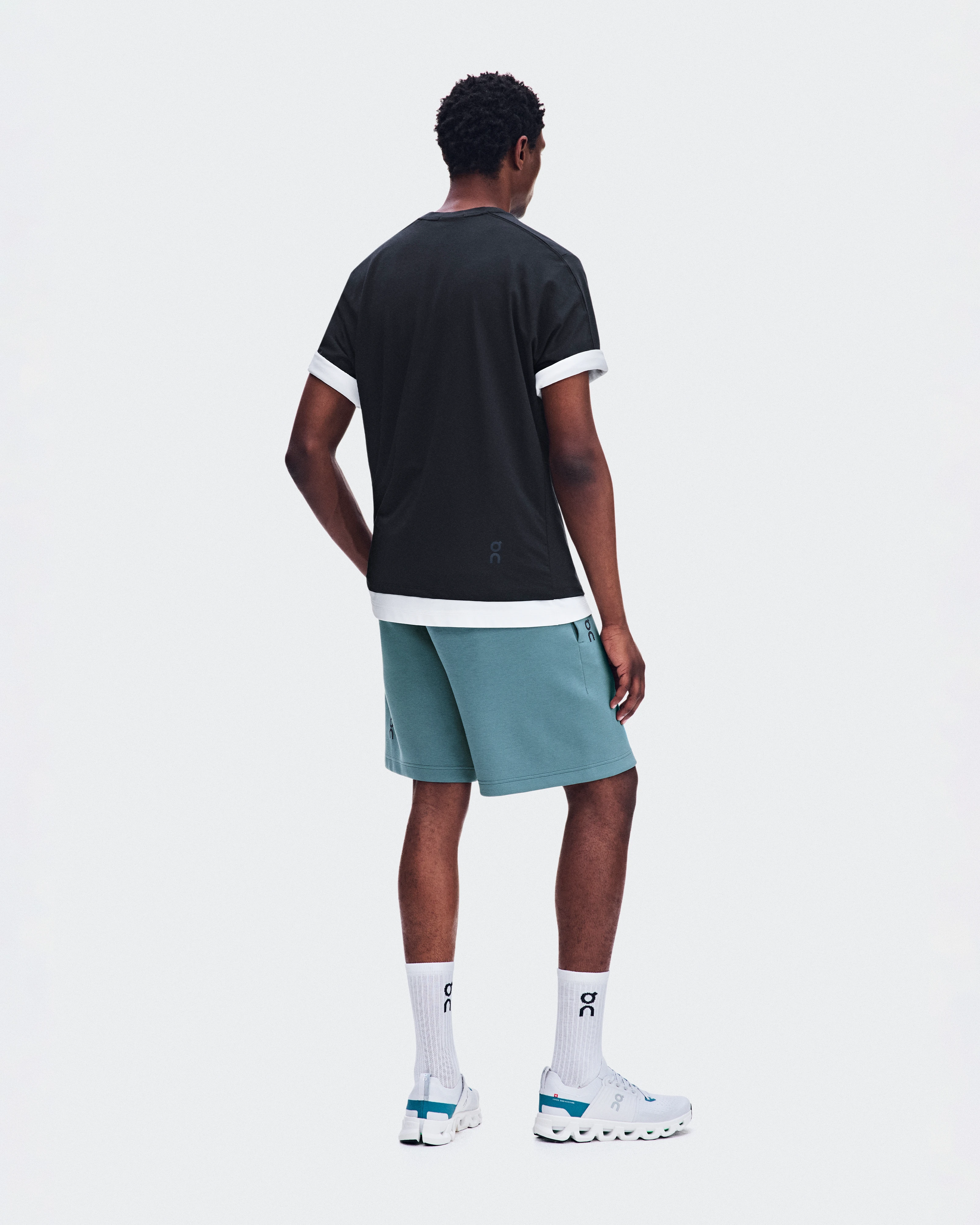 On Focus Tech Shorts Agave Men Shorts