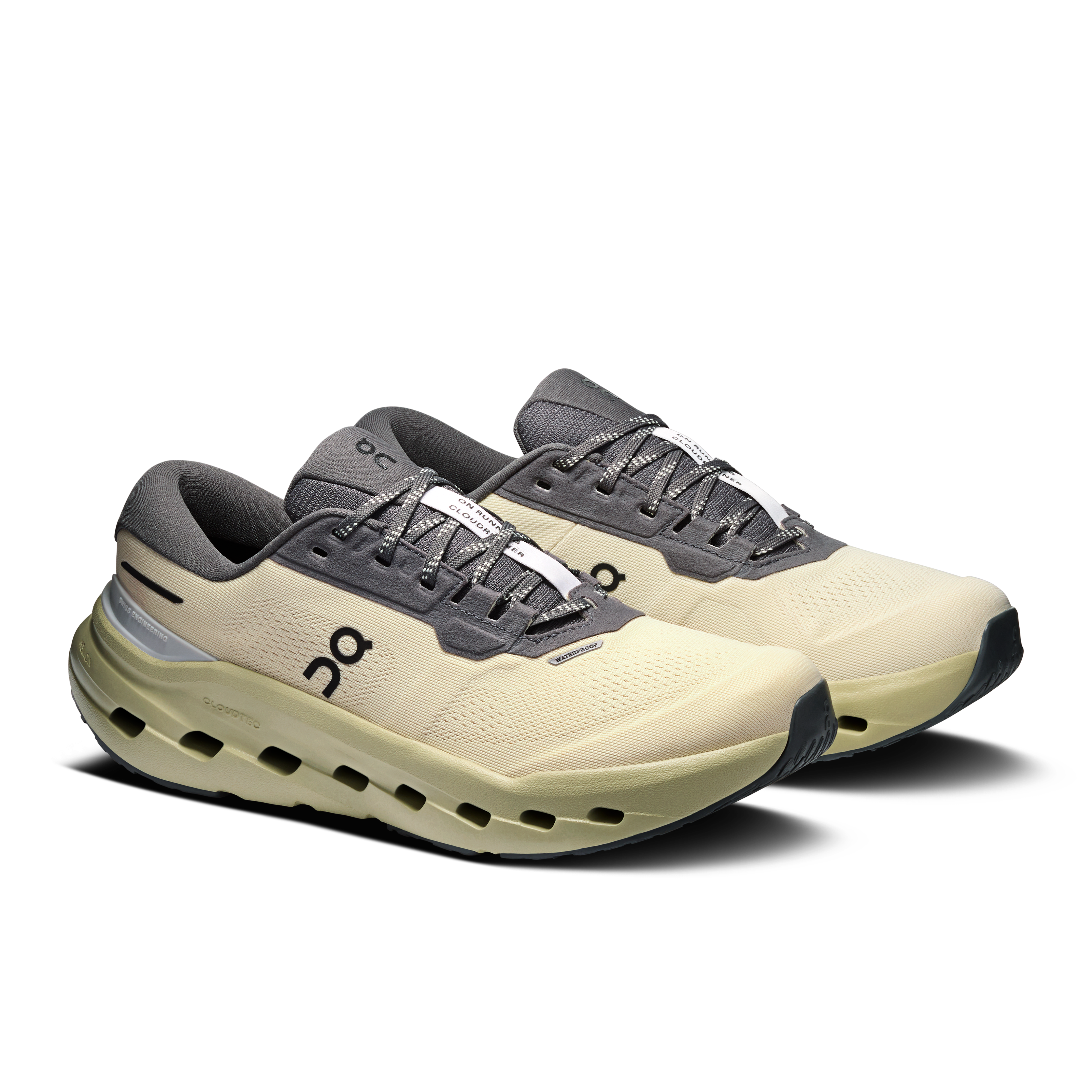 On Cloudrunner 3 Waterproof Pollen & Haze Feminino Corrida de rua Tênis