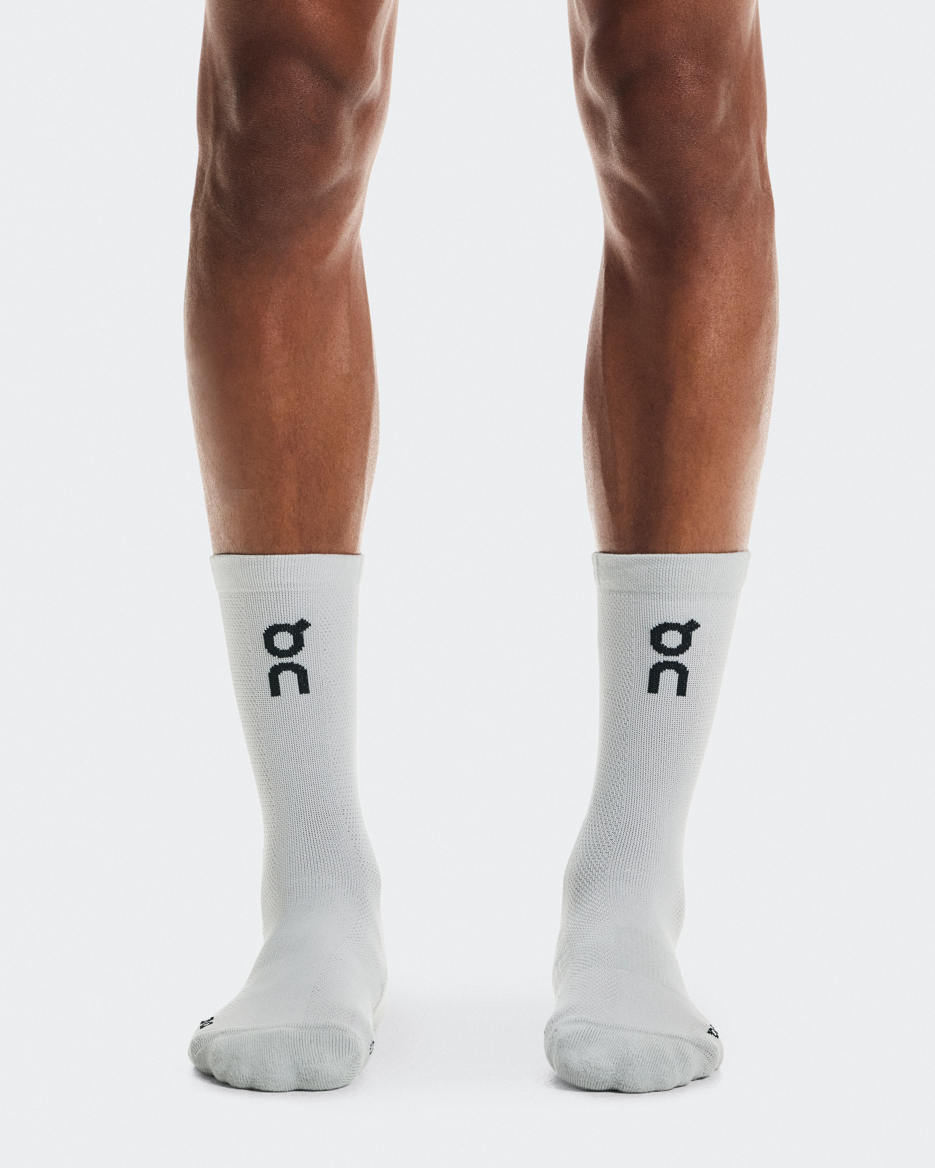 On Core Run Sock High 2P Glacier Unisex Socks