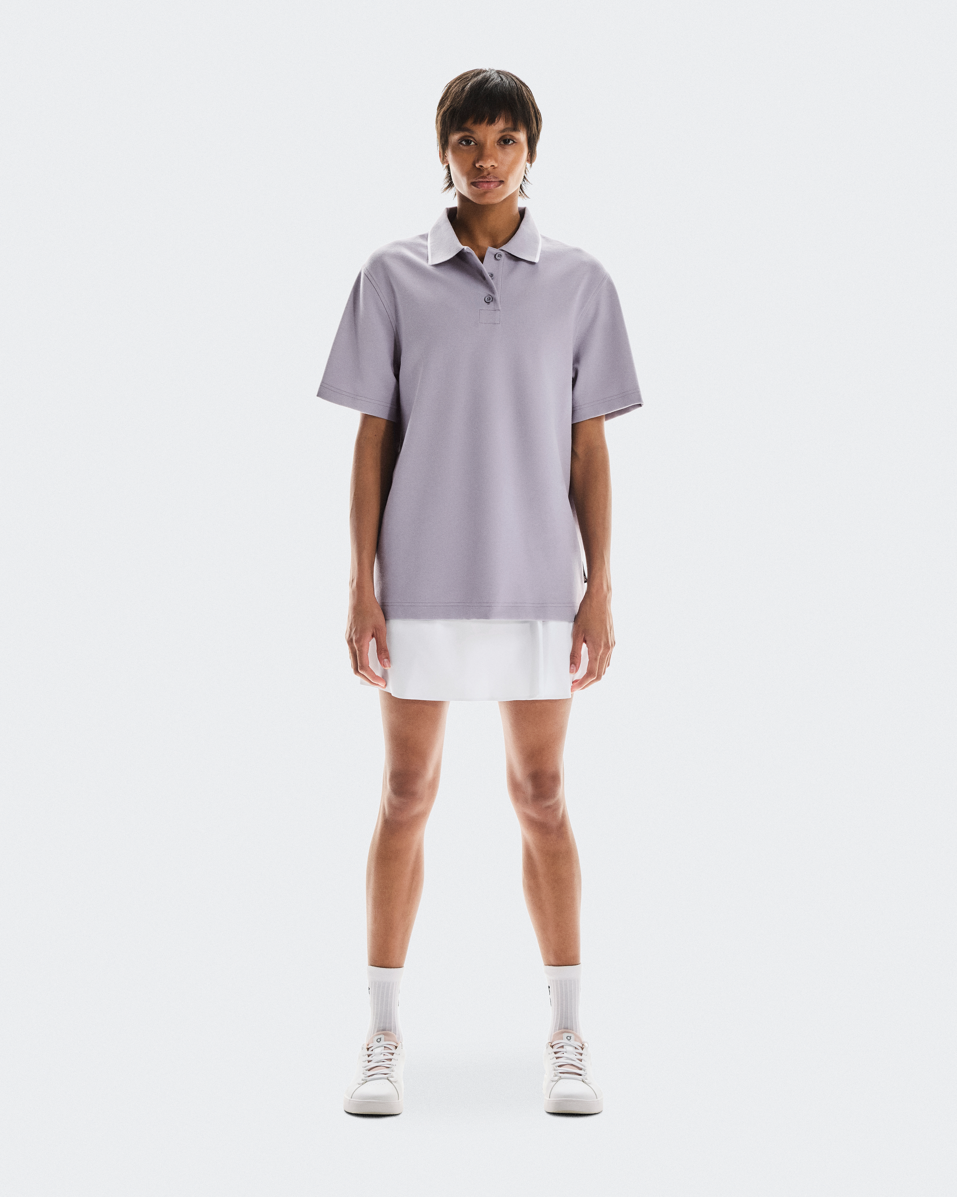 On Courtside Polo, Lilac, Women