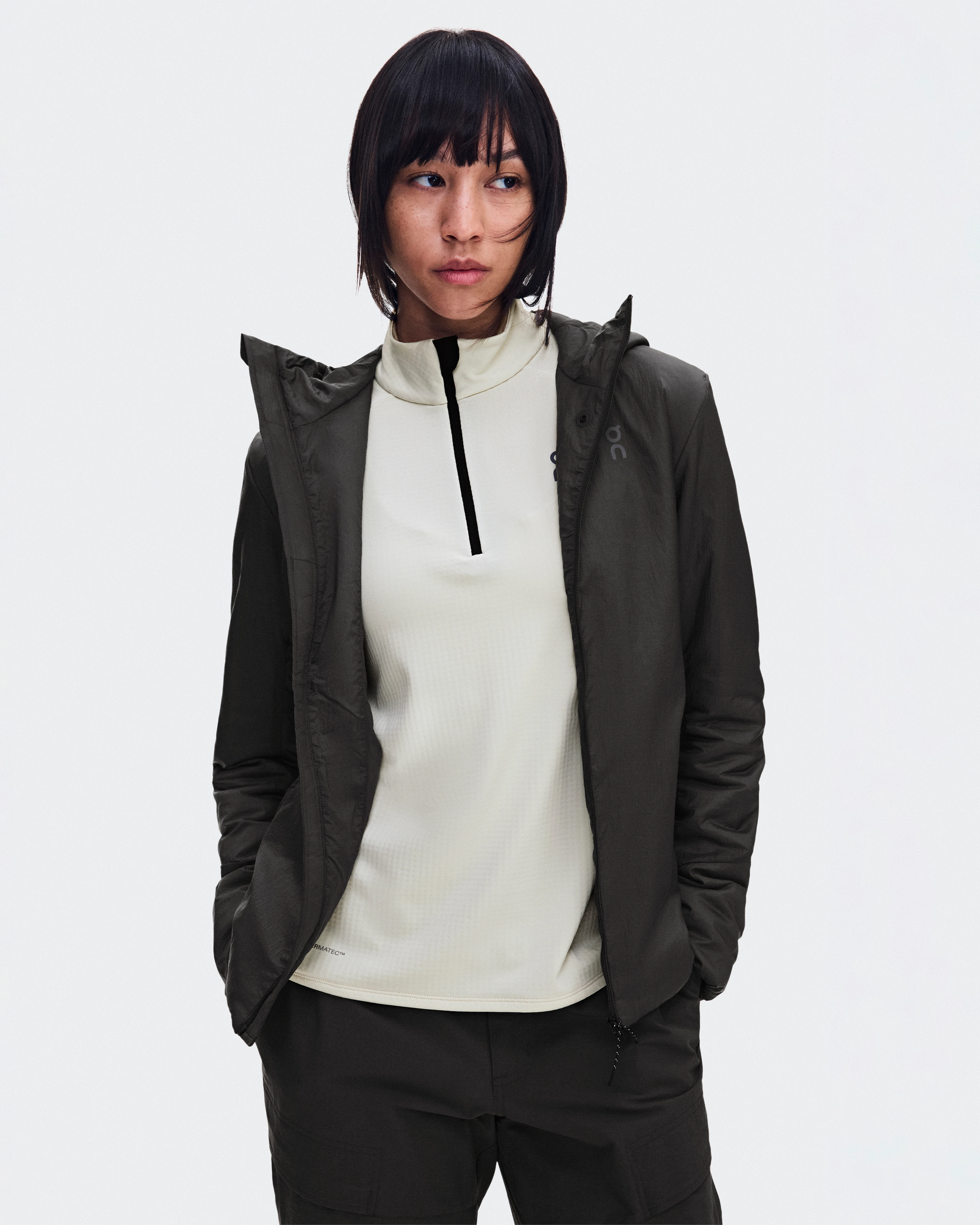 On Ascent Insulated Jacket Espresso Women Jackets