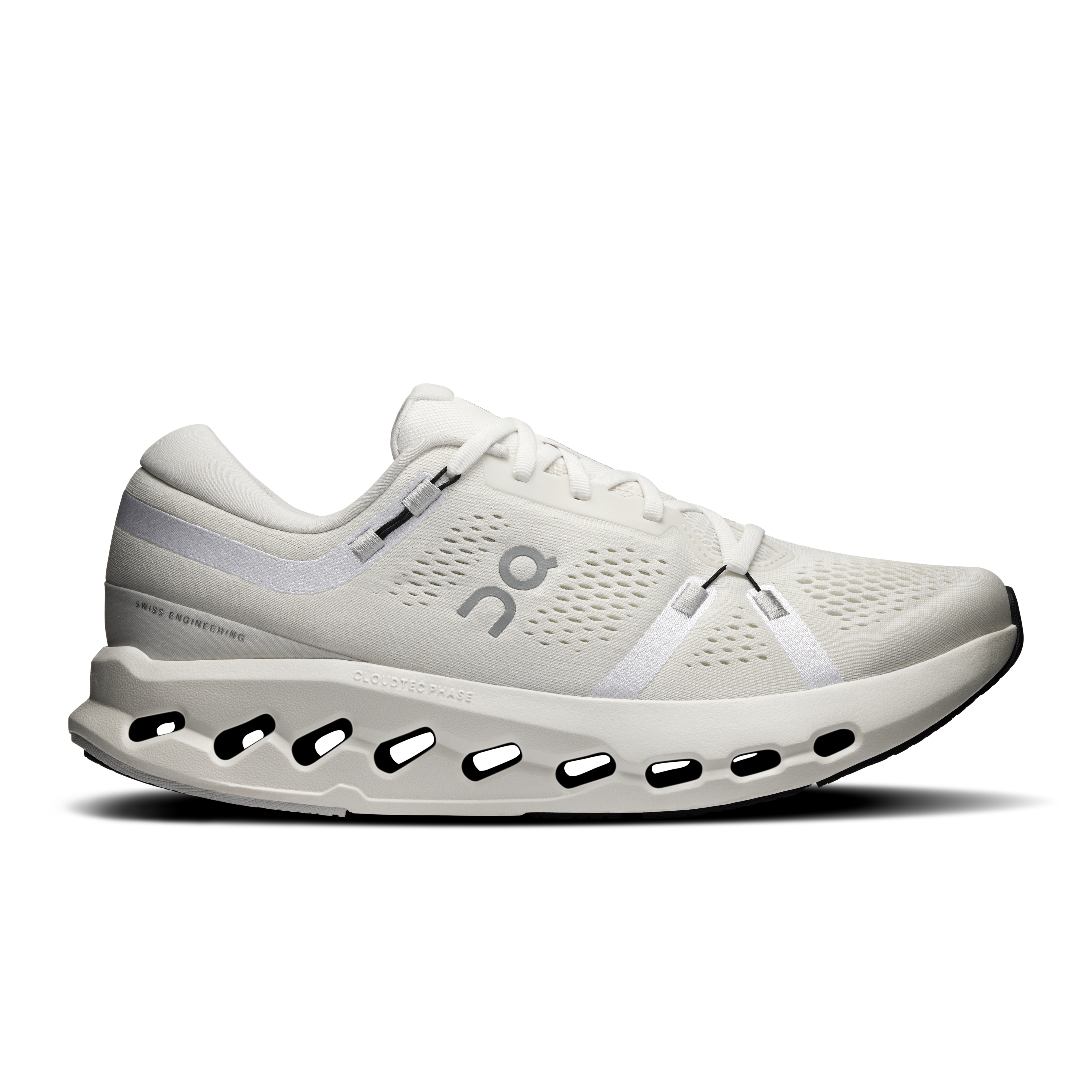 Cloudsurfer 2 Wide Road Running Shoe in Ivory/Ivory