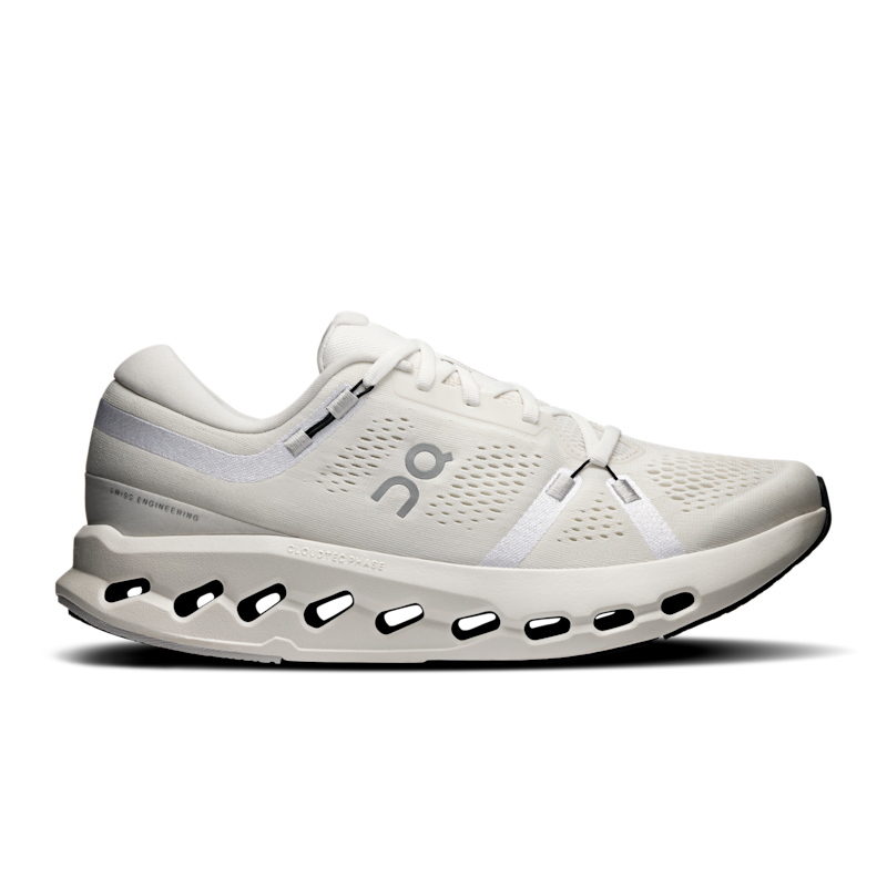 On Cloudsurfer 2 Wide Zapatillas de Running para Asfalto Hombre en Ivory/Ivory, Talla: 42.5, Polyester ️