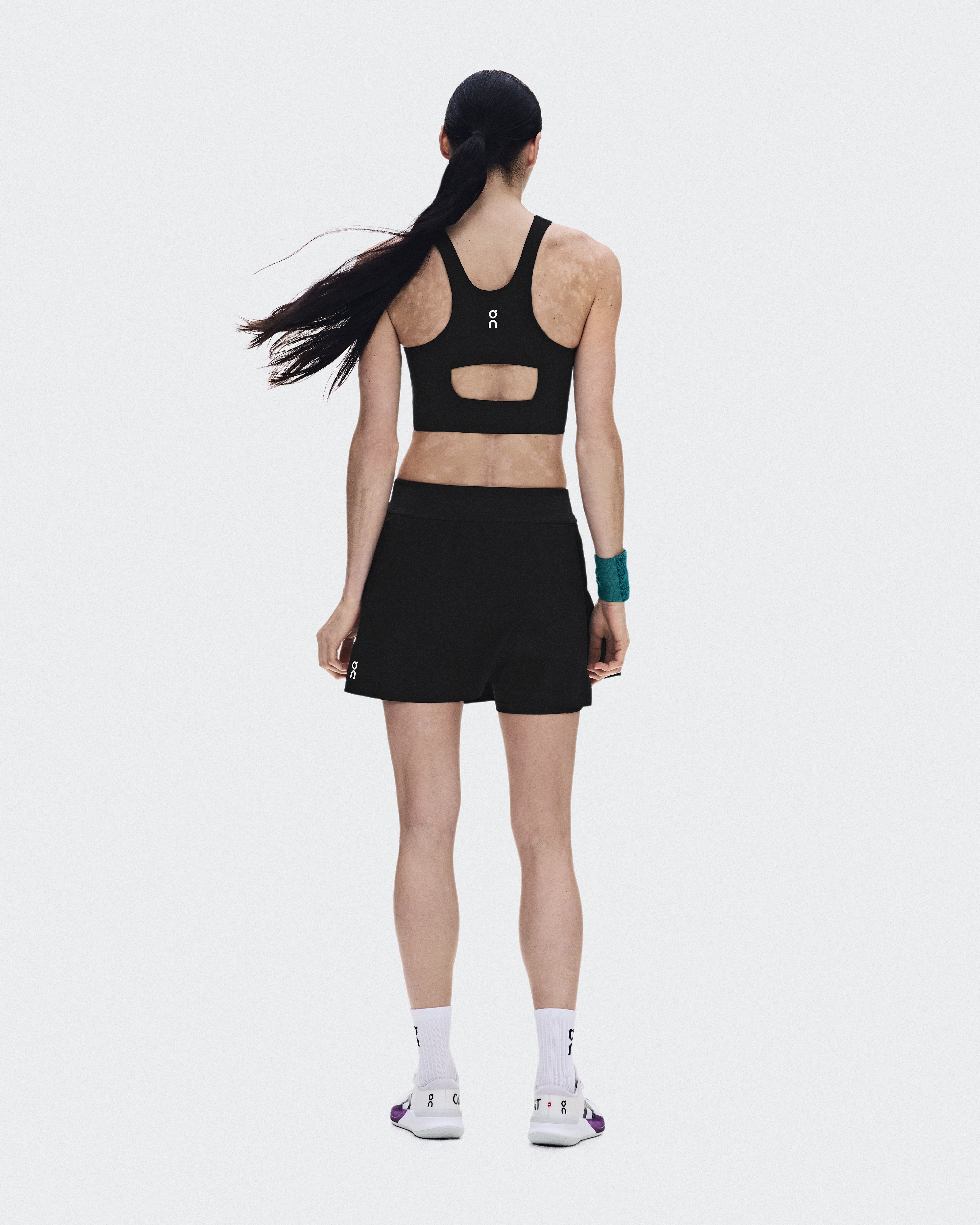 Women's Court Skirt Split | Black | On Greece