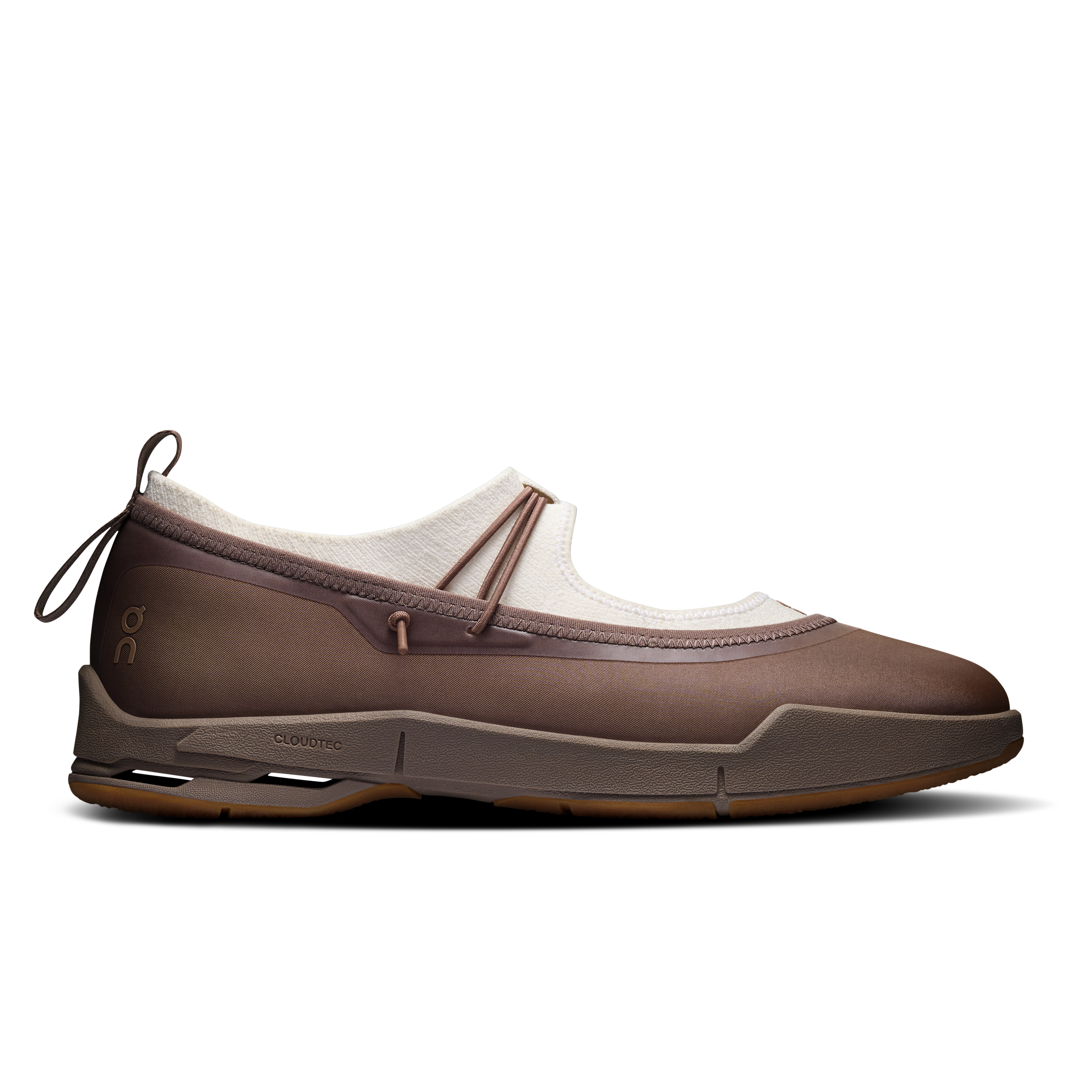 On Cloudnova Moon Mary Jane Clove & Ivory Women – All-day comfort Shoes