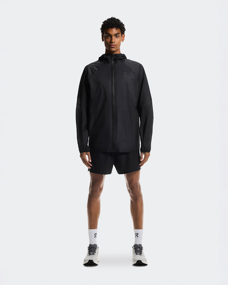 On Men's Ultra Jacket in Black, Size: XL, Polyamide