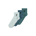 Logo Sock Mid 3P in Brook/Storm