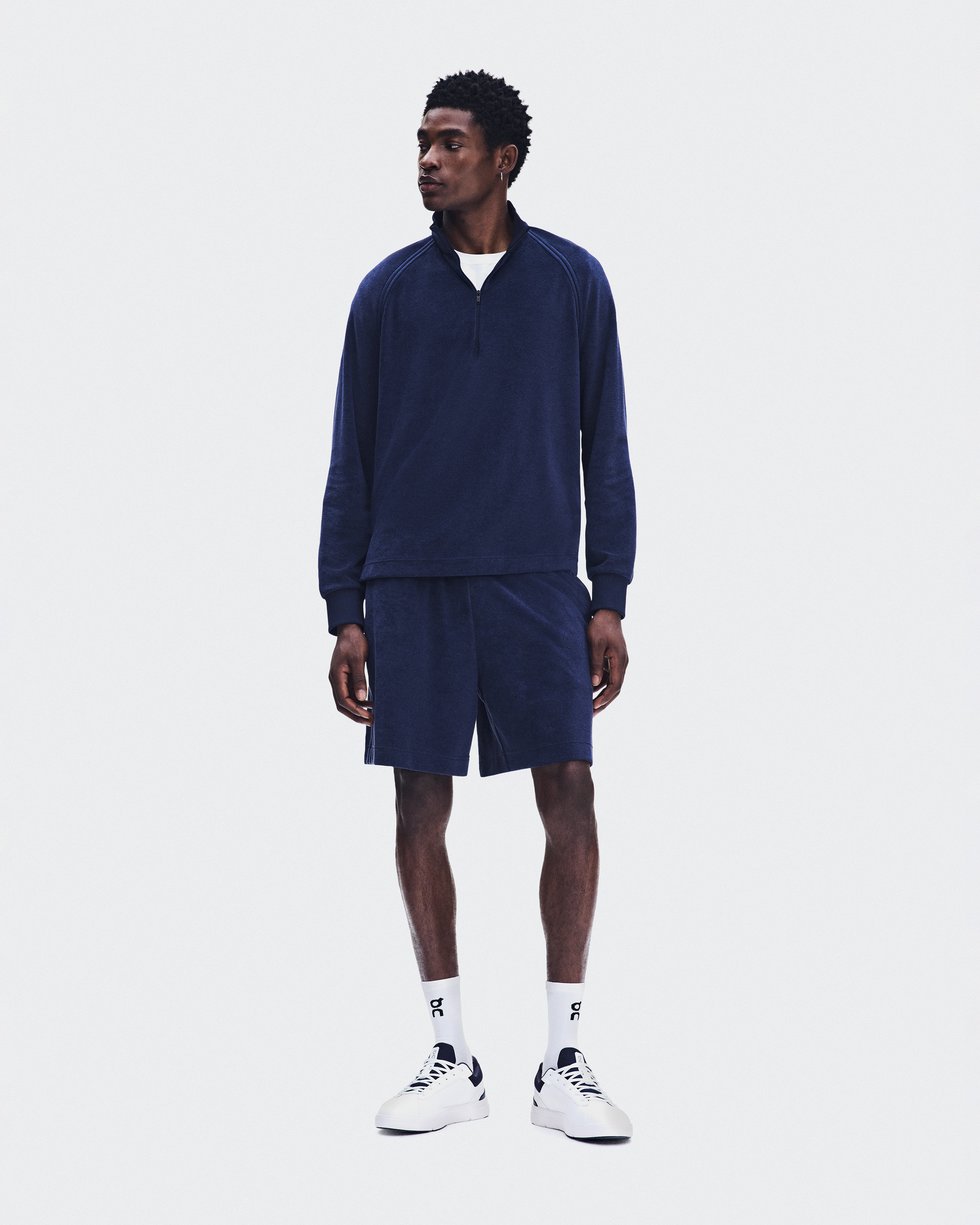 Men's Courtside Shorts Terry | Blue | On Estonia