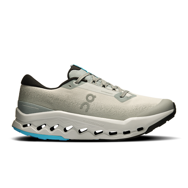On Cloudsurfer Trail 2 Waterproof Calzado de Running para Hombre en Apollo/Glacier, Talla: 44.5, Polyester Tpu