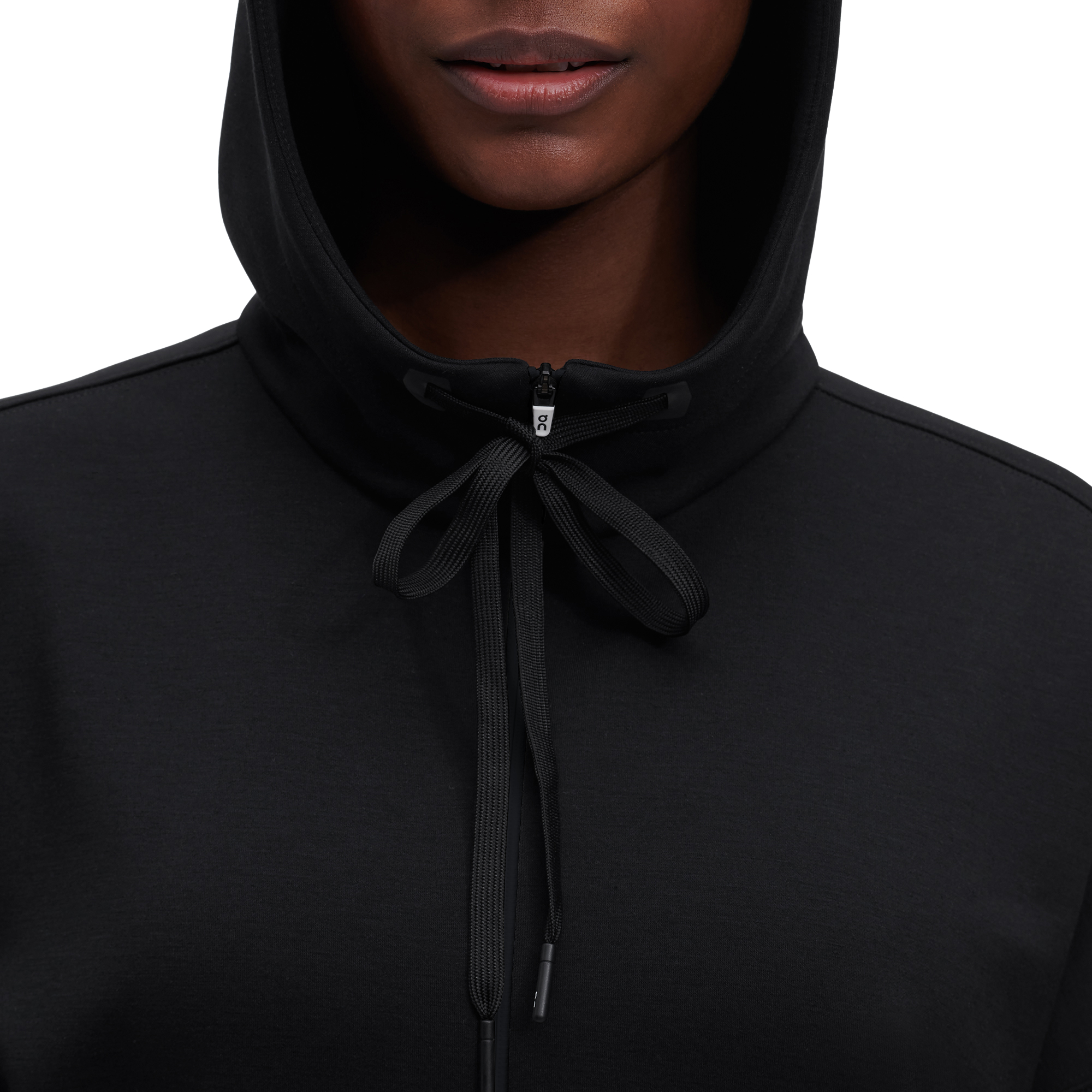 Women's Zipped Hoodie | Black | On United States