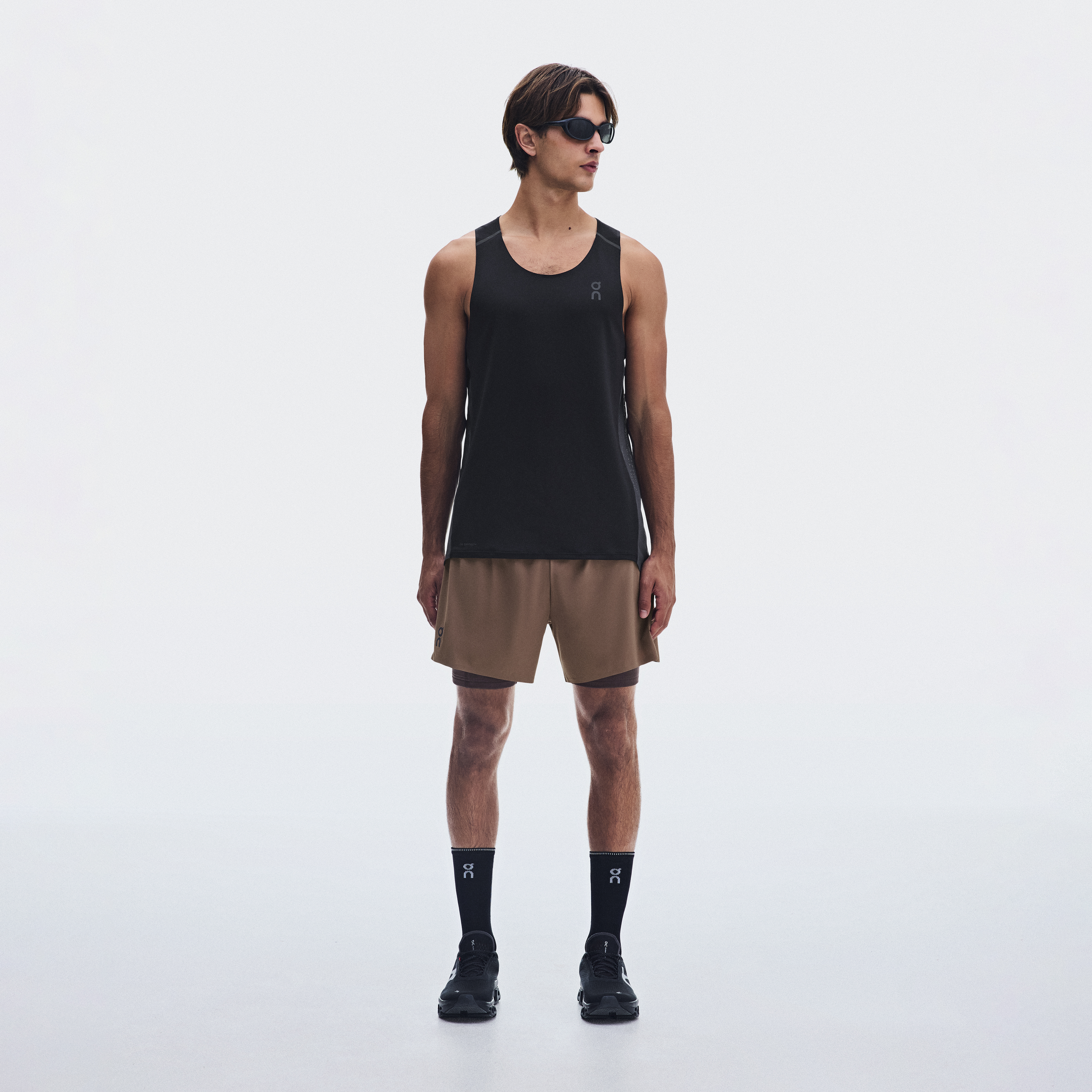 5" Performance 2/1 Shorts in Acorn Mulberry