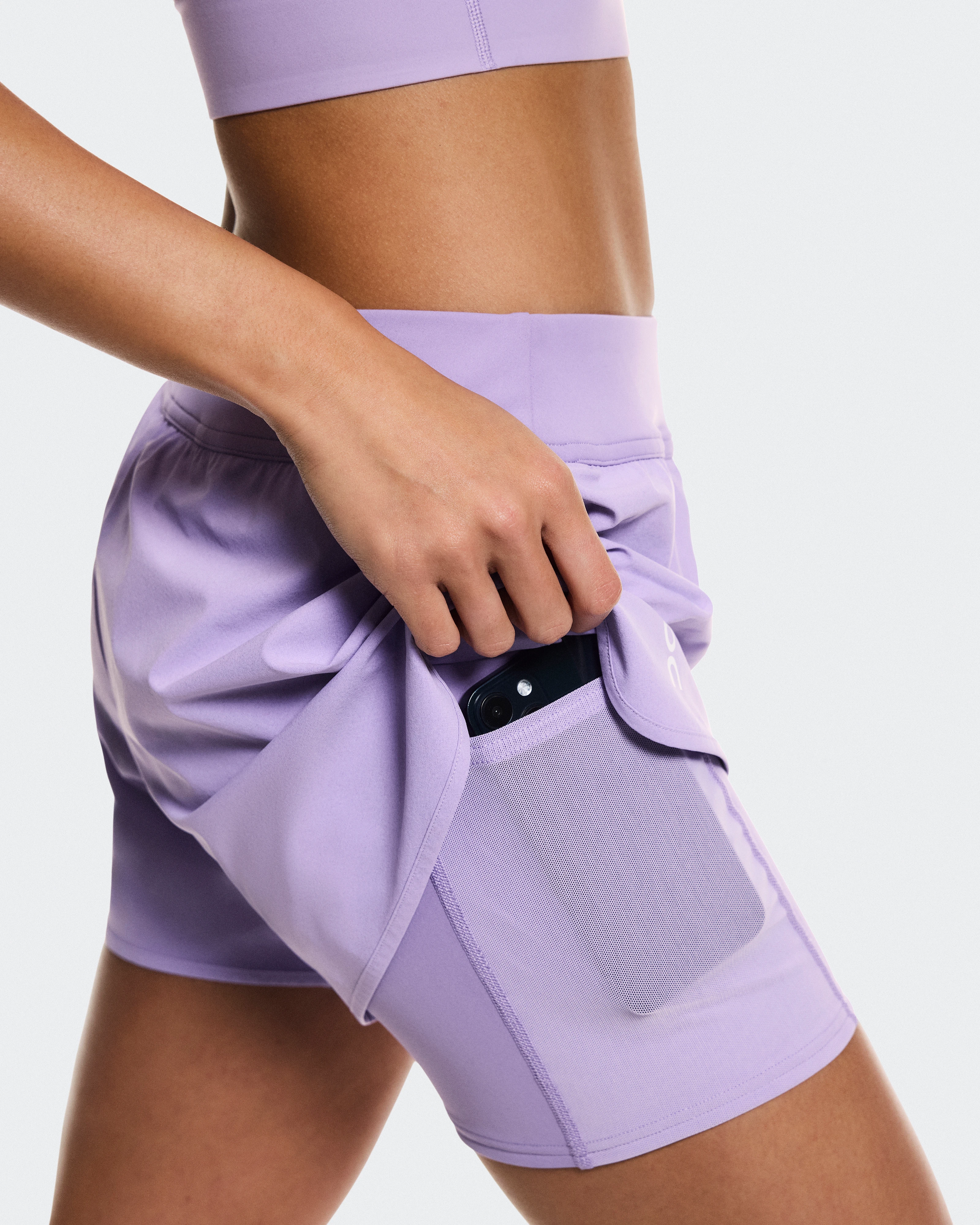 On 3" Court Shorts 2-in-1 Bloom Women Shorts