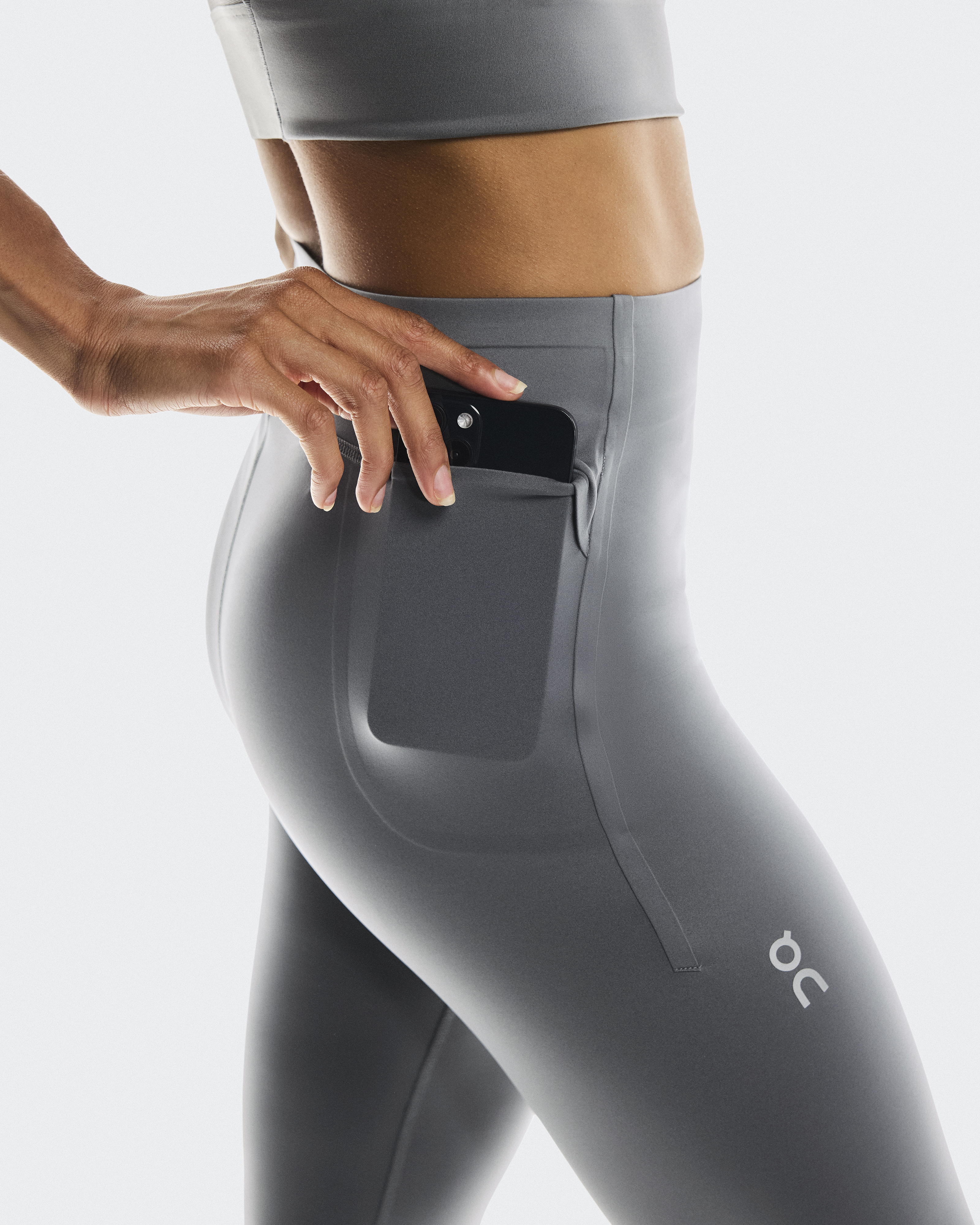 Women's Train Tights 7/8 | Grey | On United States