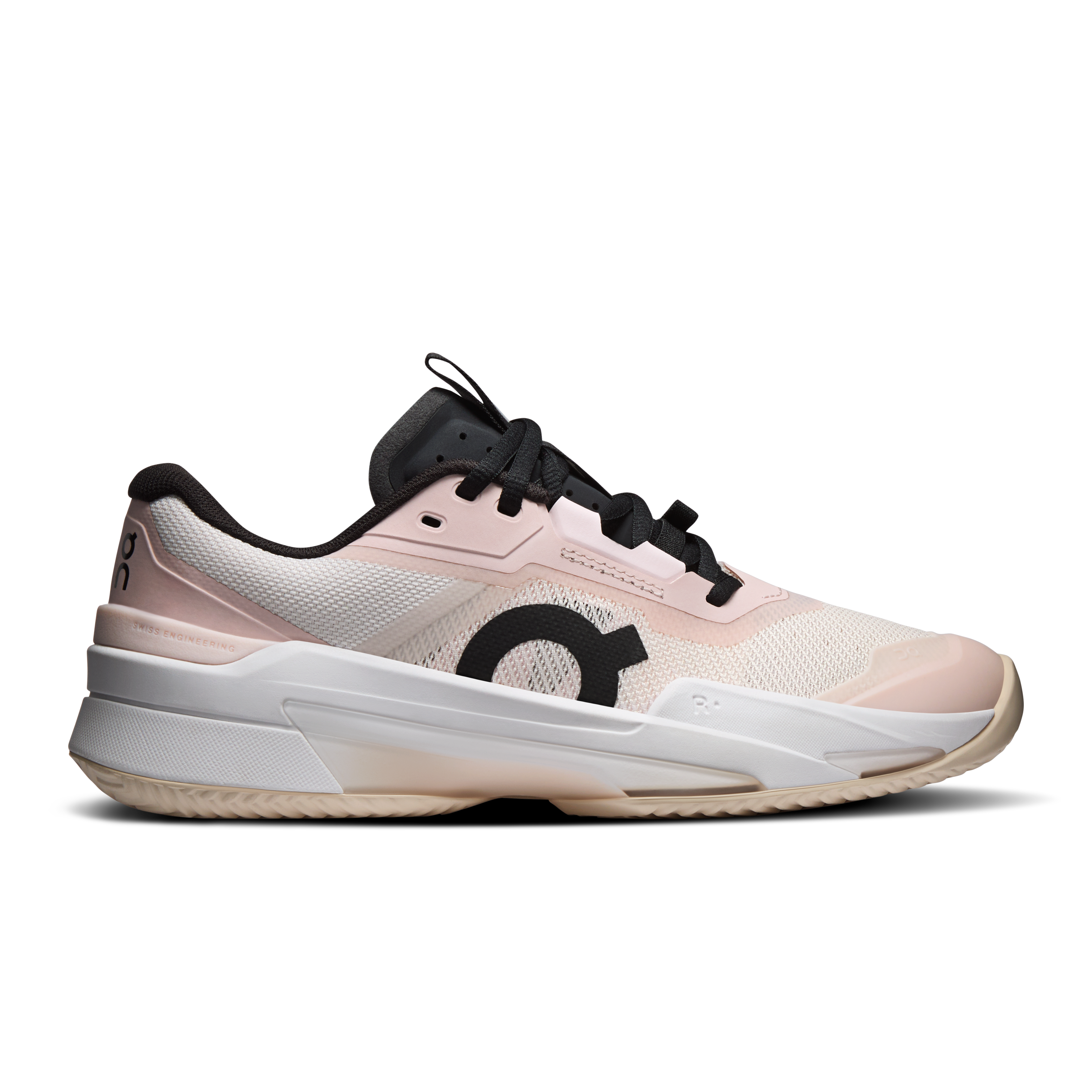 On THE ROGER Pro Fire Clay Doe & White Femme Tennis Chaussures