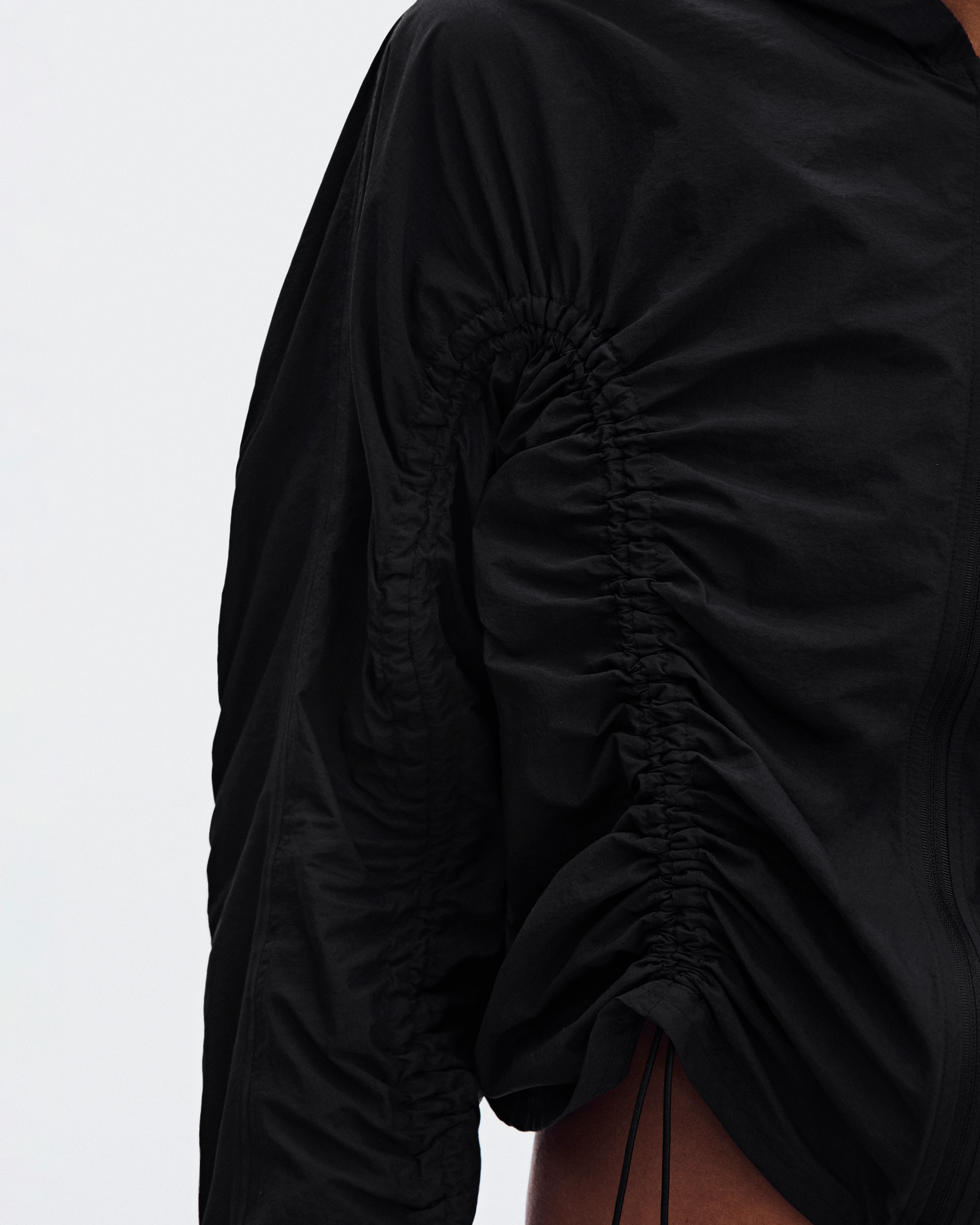 On Ruched Lightweight Jacket Black 여성 재킷