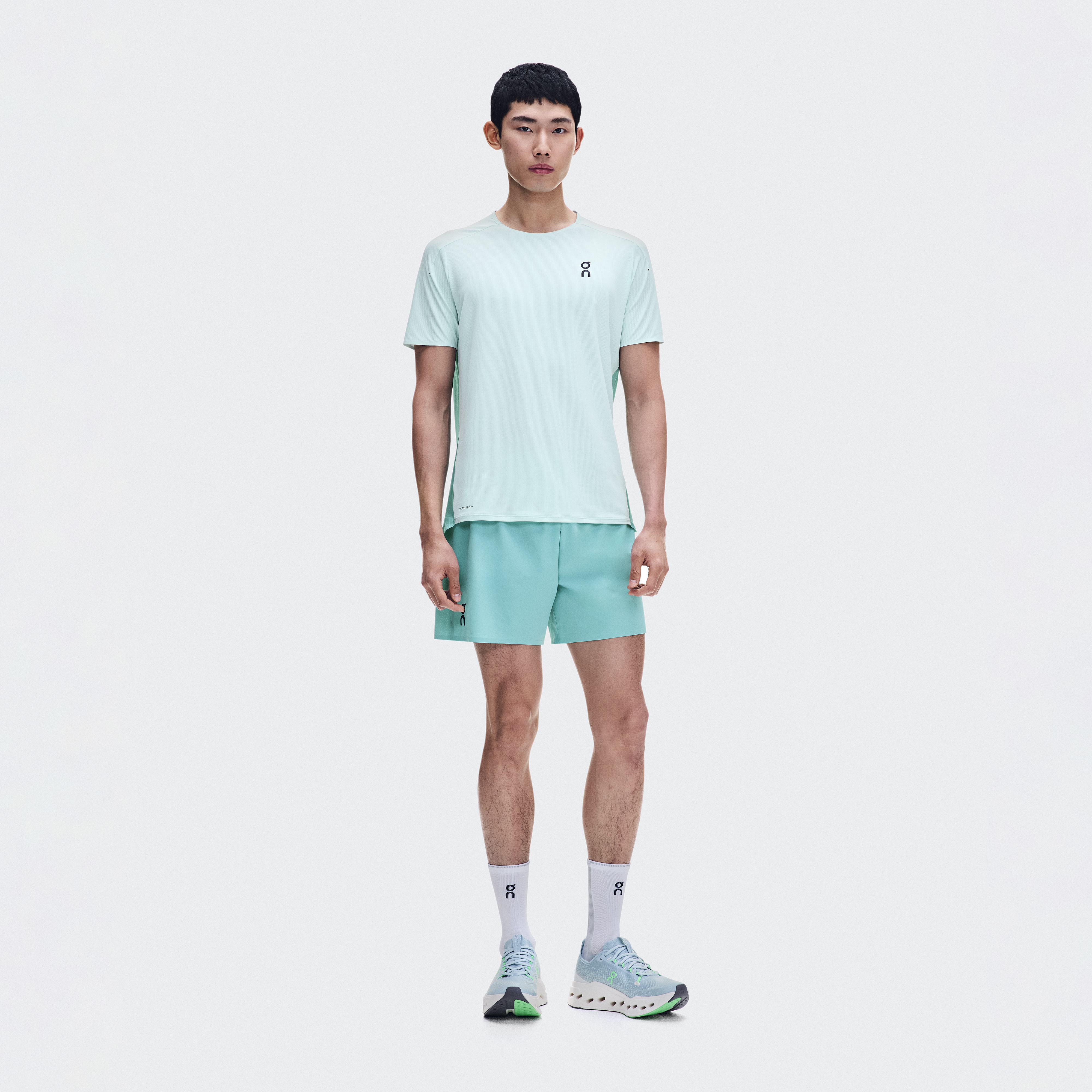 5" Performance Shorts in Aquamarine
