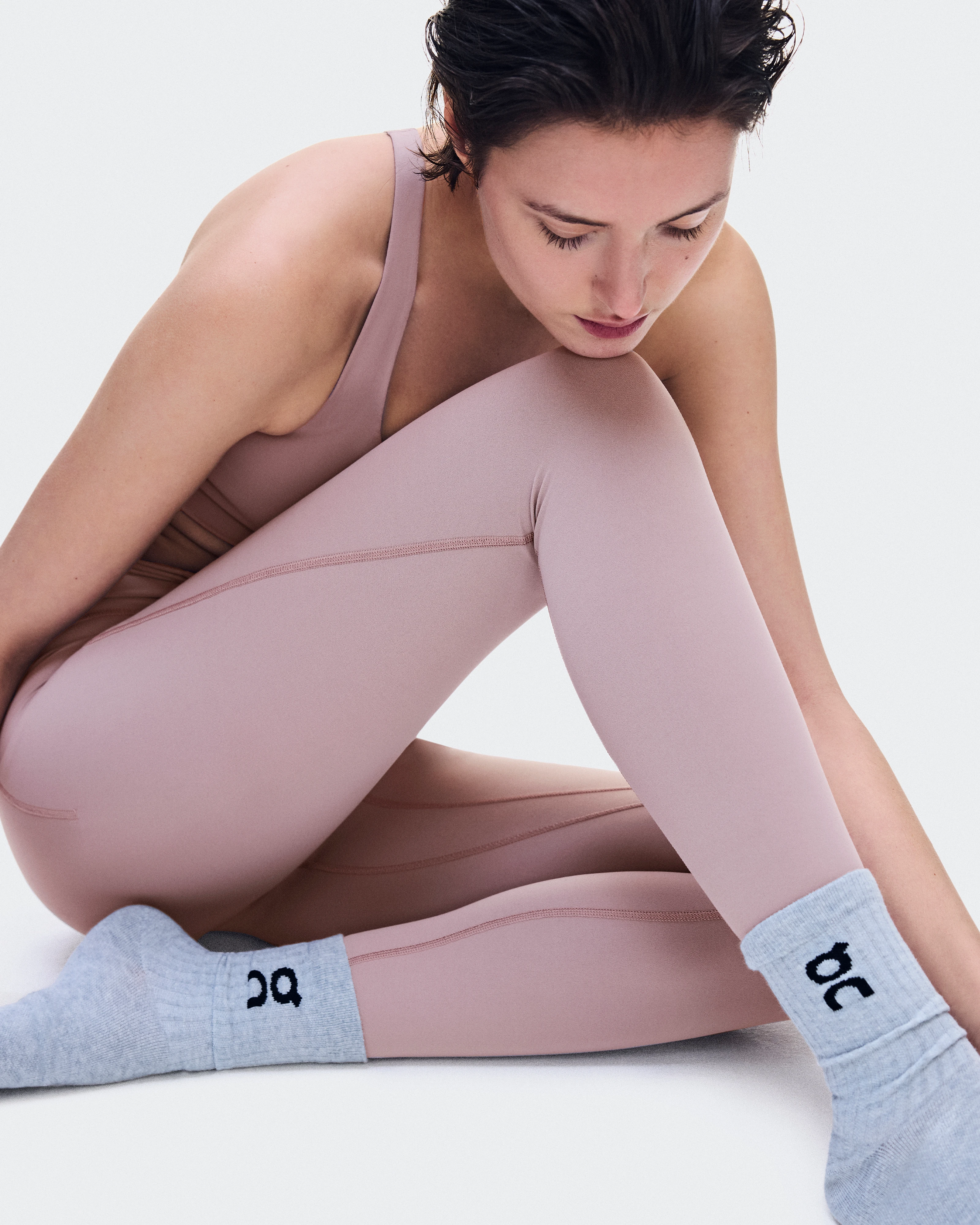 On Studio Leggings 7/8 Heron Women Tights