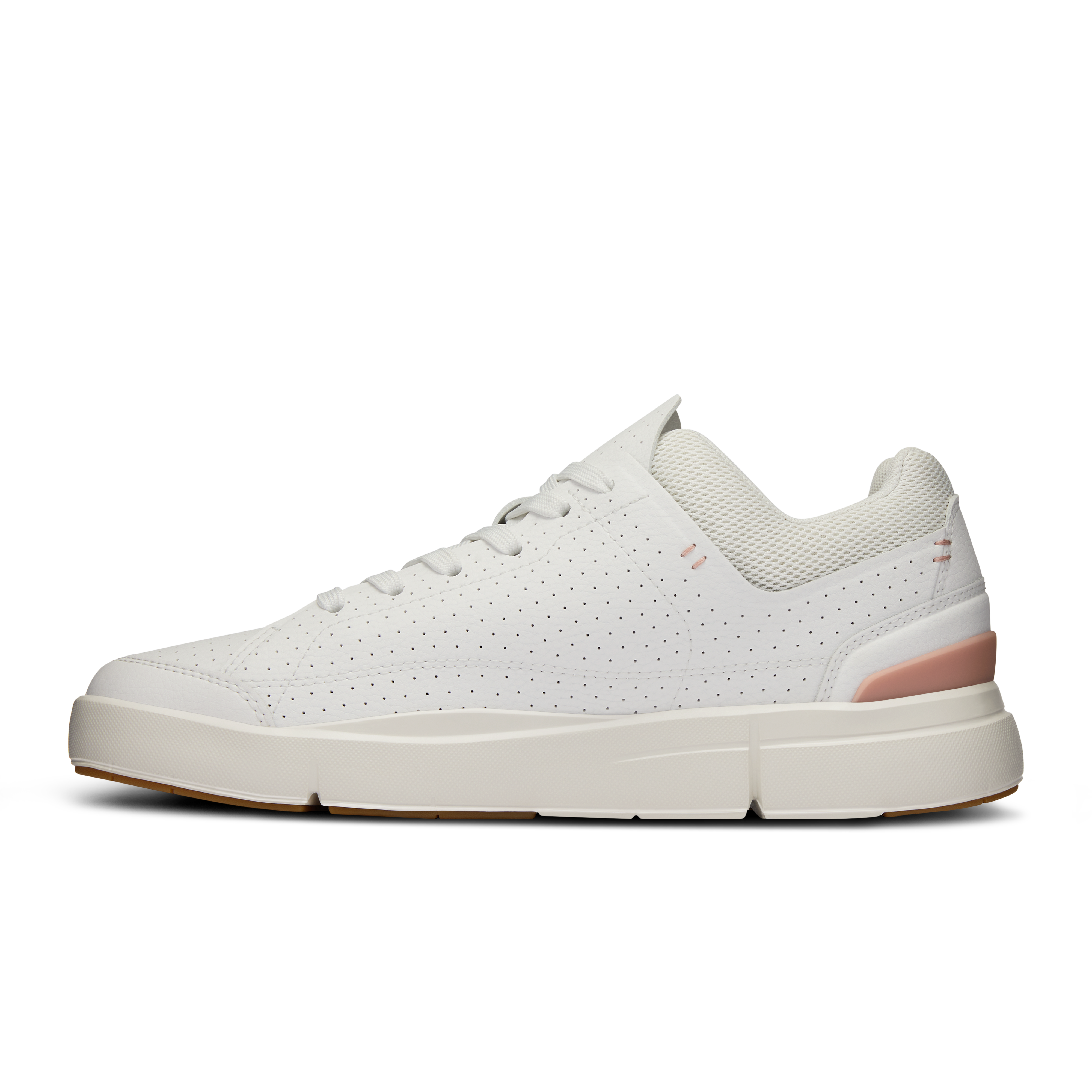 On THE ROGER Centre Court White & Woodrose Feminino Vida ativa Tênis