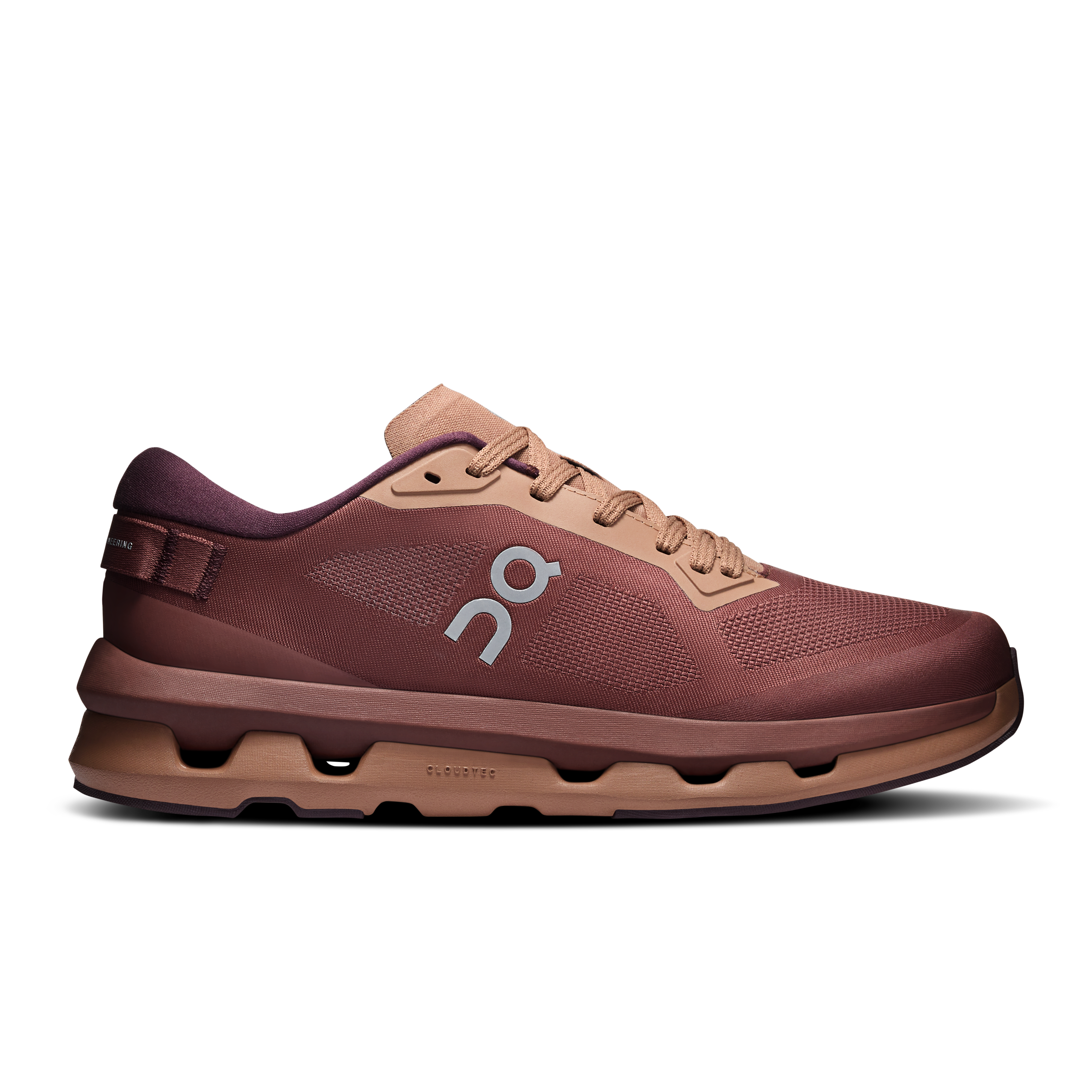 On Cloudzone Grape & Portobello Women – All-day, CloudTec®, Helion™ superfoam Shoes