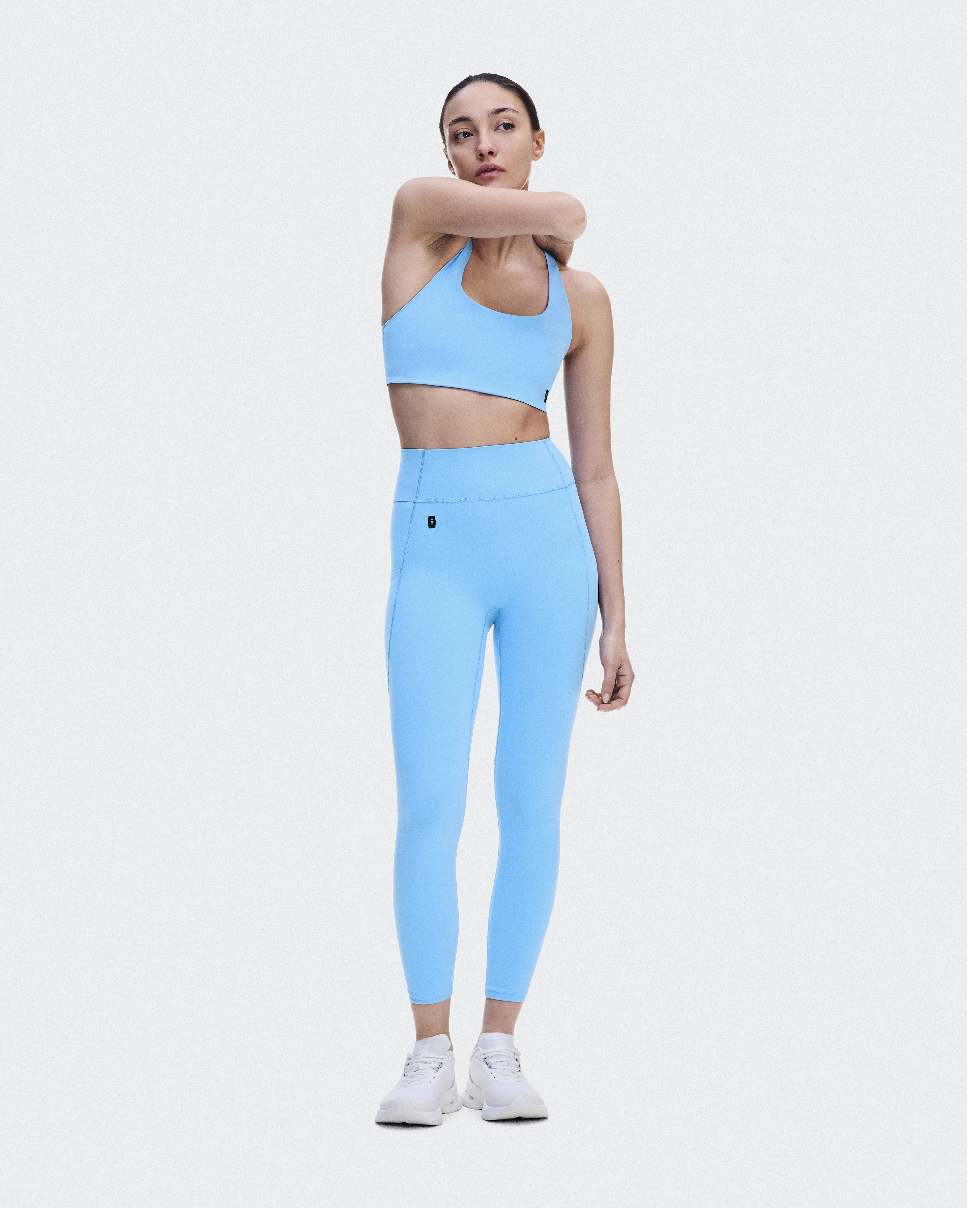 Studio Leggings 7/8 Mid-Length Tights in Gourami
