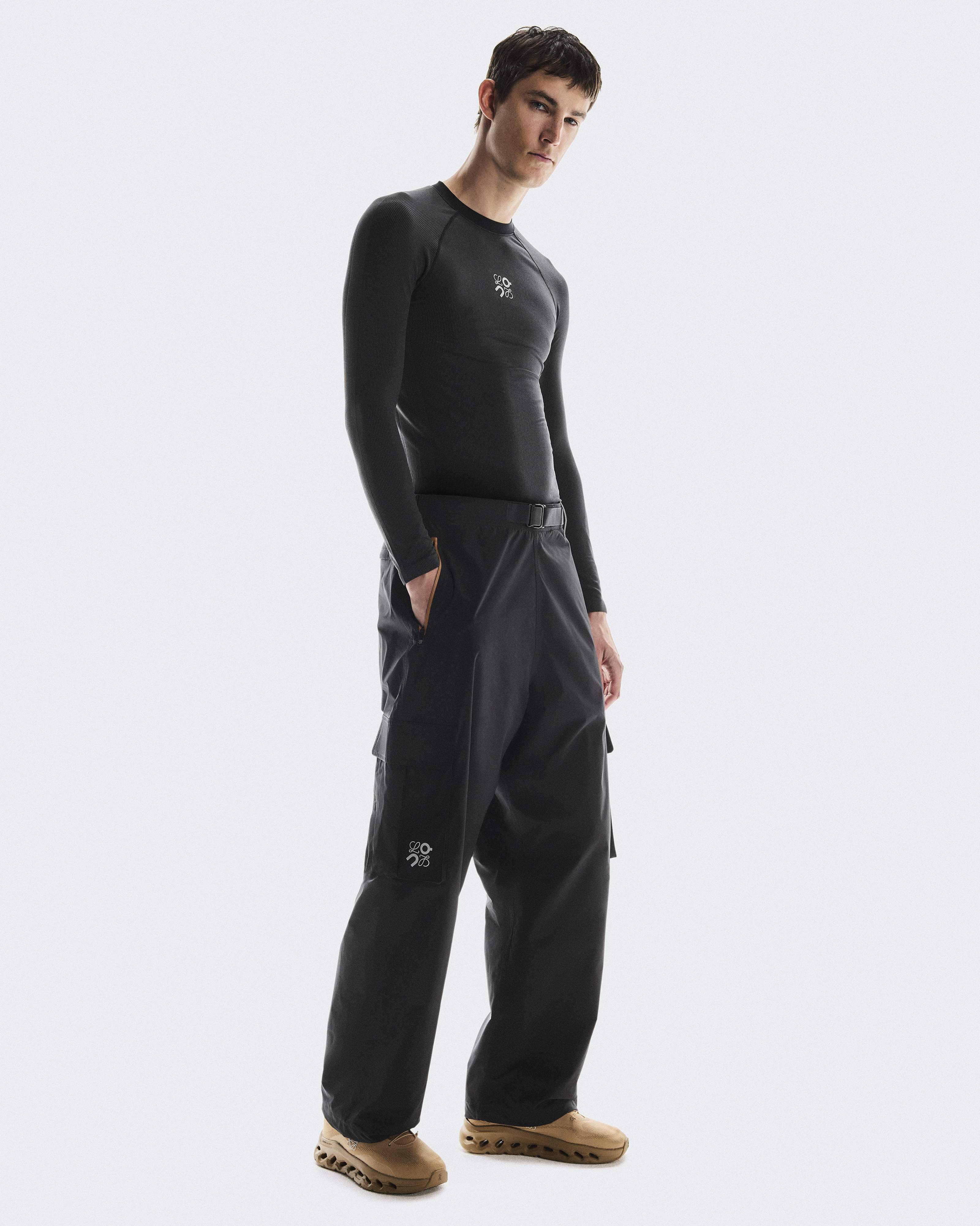 メンズ Cargo Trousers LOEWE | ブラック | On 日本