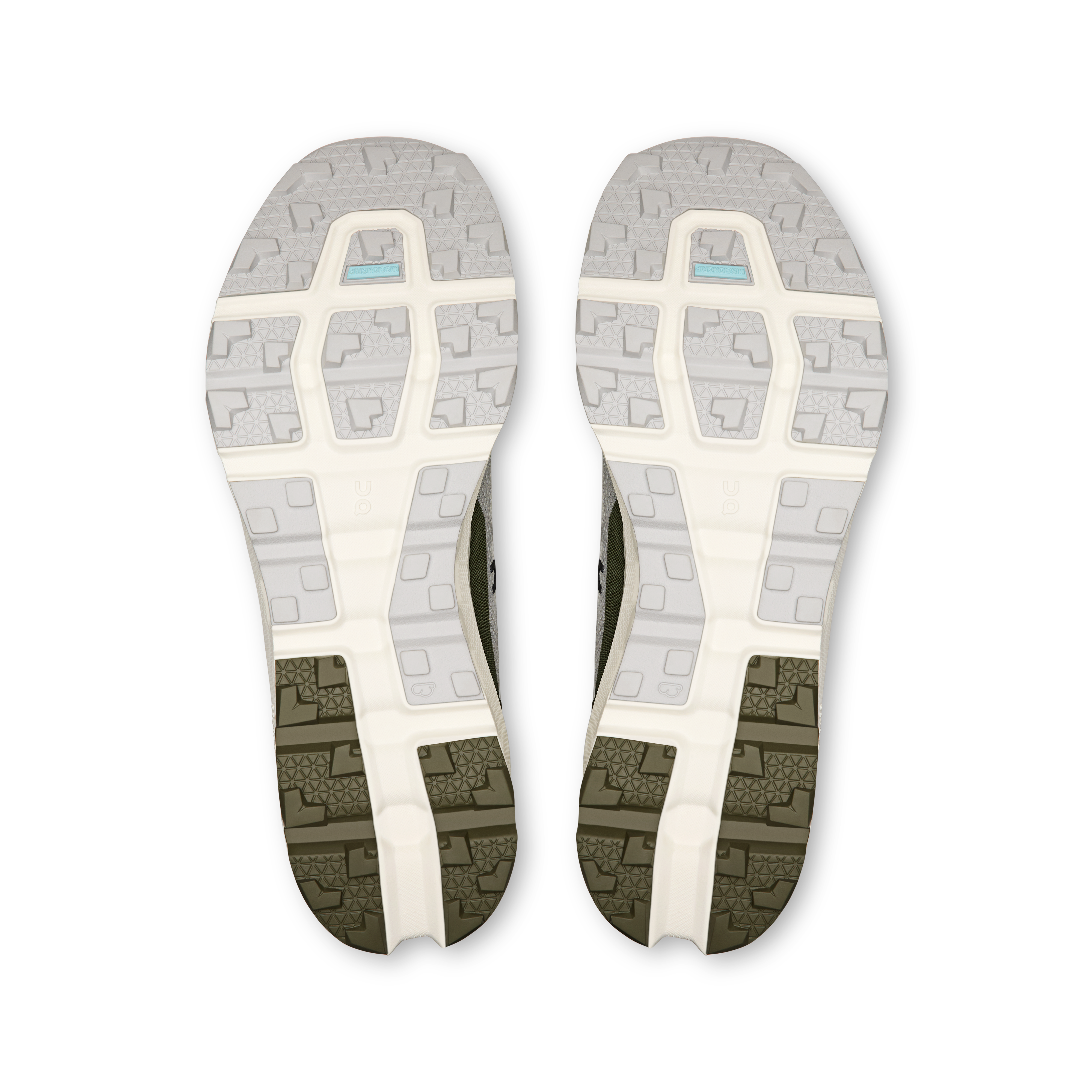 On Cloudvista 2 Ivory & Olive メンズ トレイルランニング シューズ