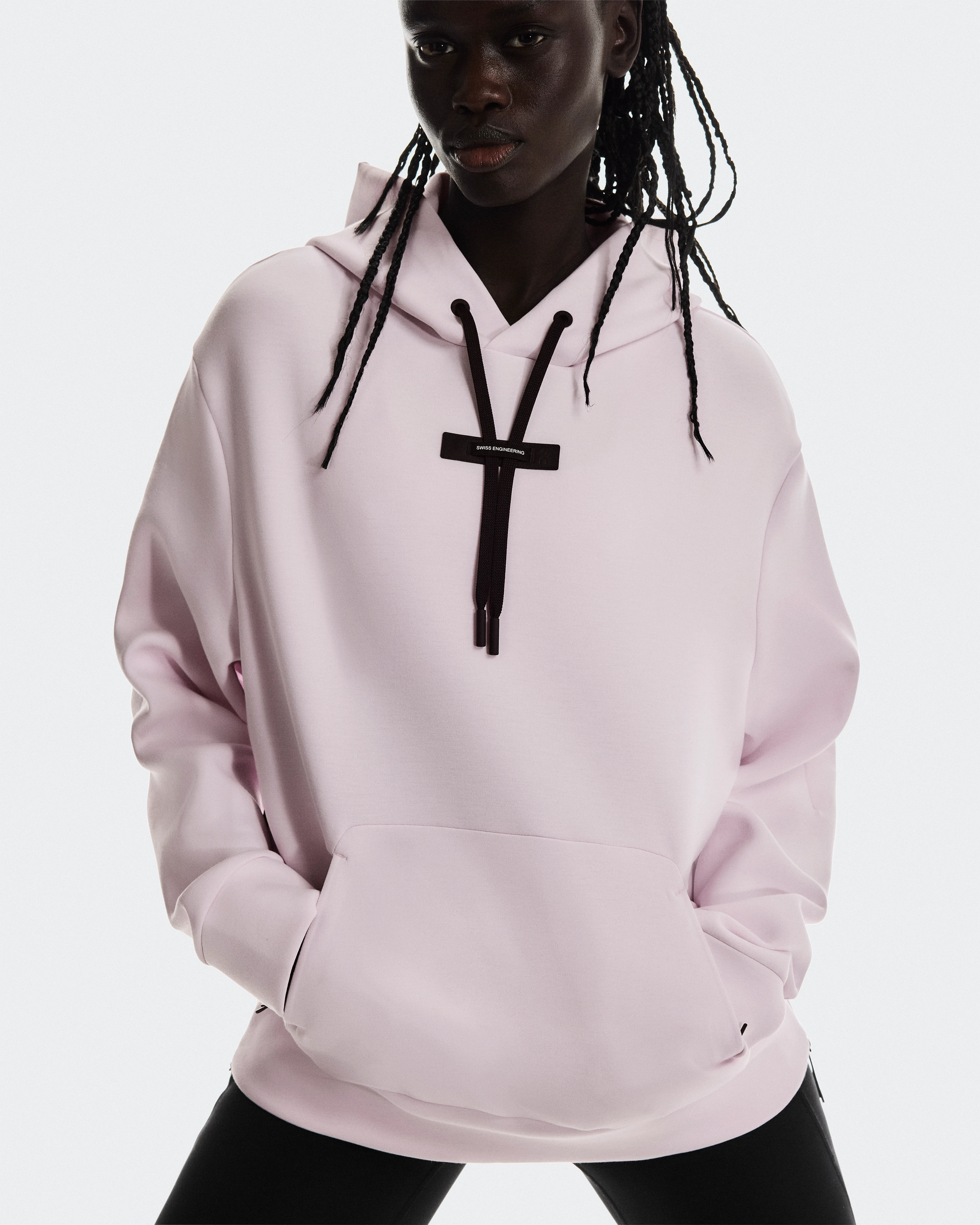 On Focus Tech Hoodie Orchid Women Hoodies and sweatshirts
