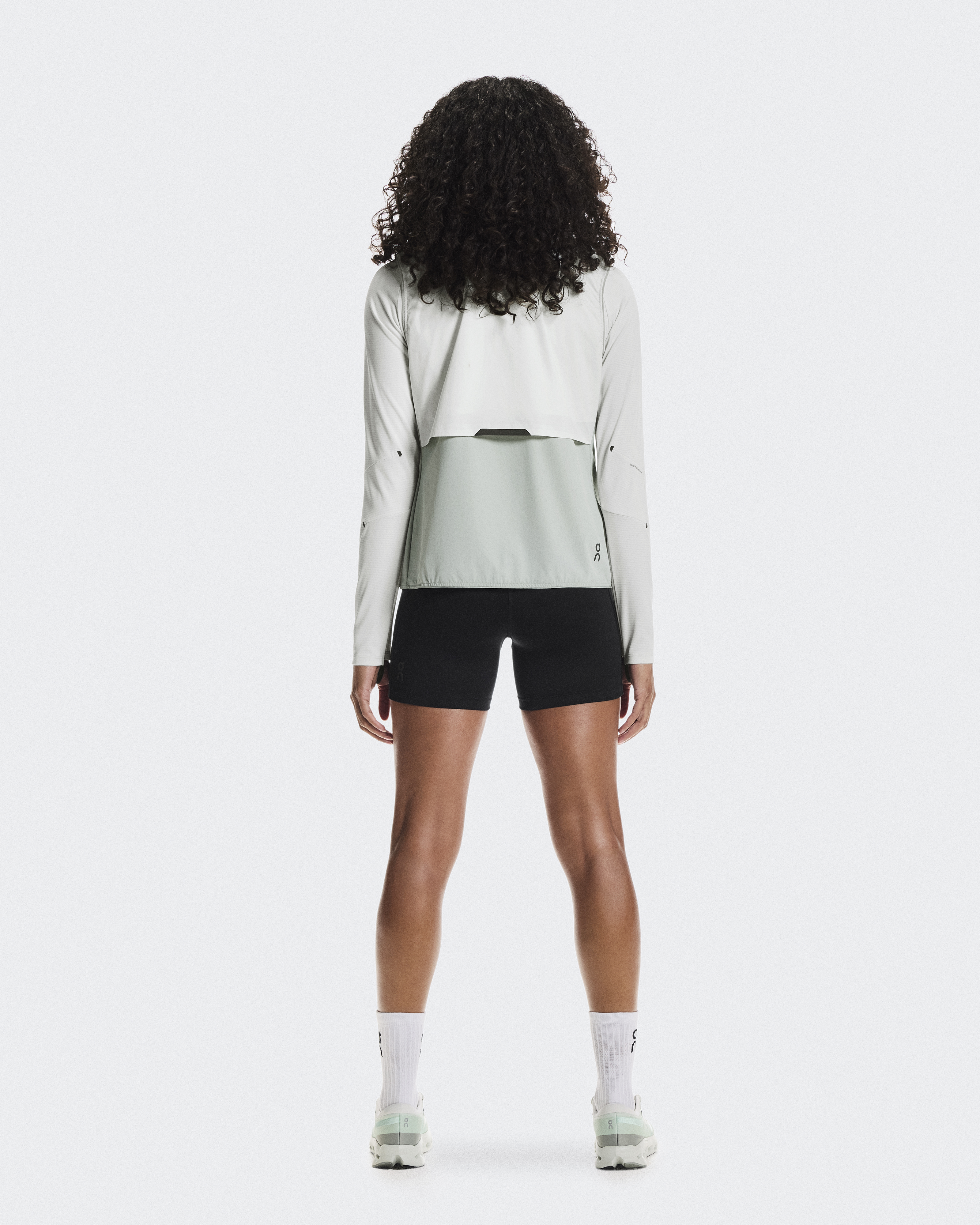 Women's Weather Vest | Green & Grey | On United States