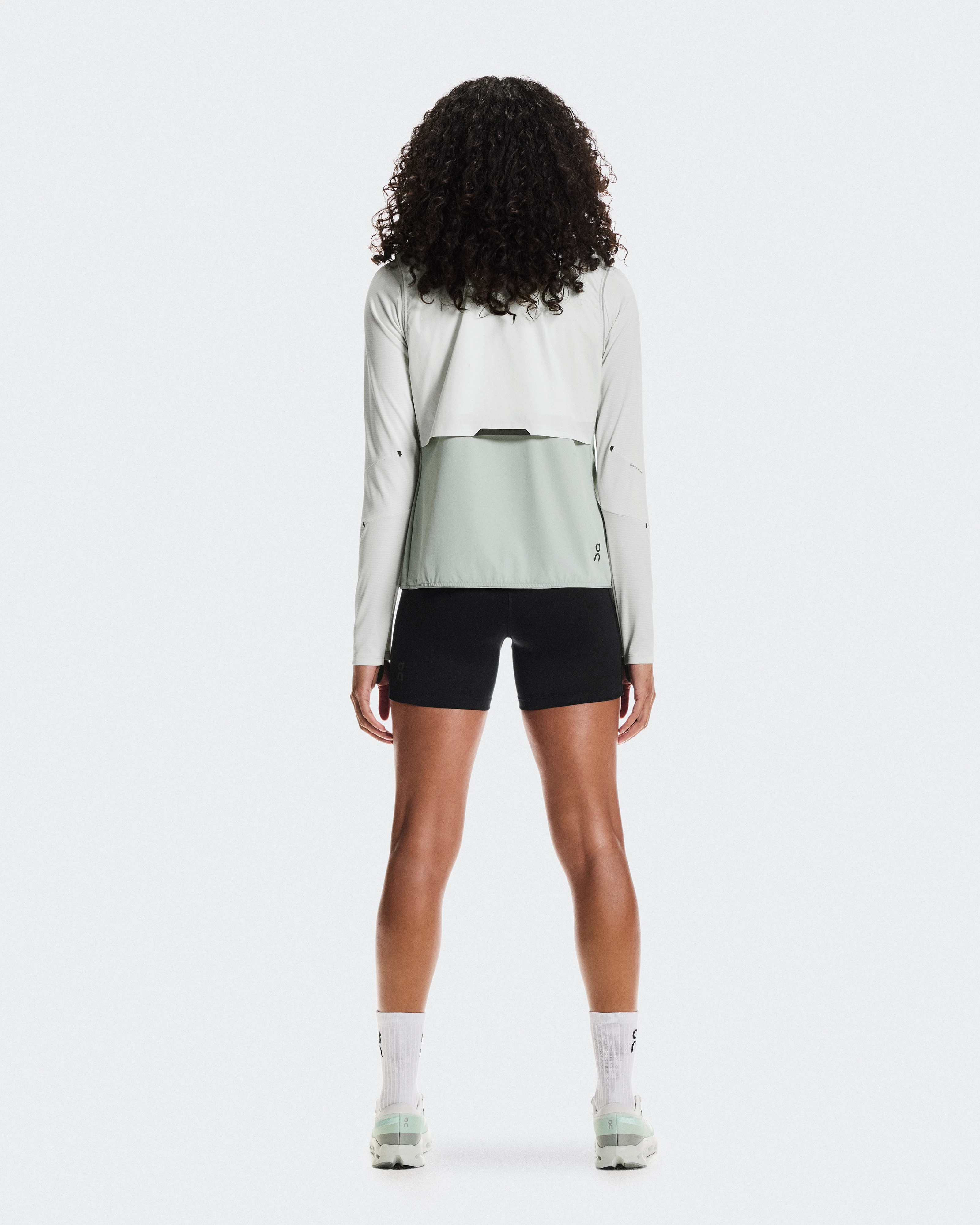 On Weather Vest Iceberg & Tin Women Jackets