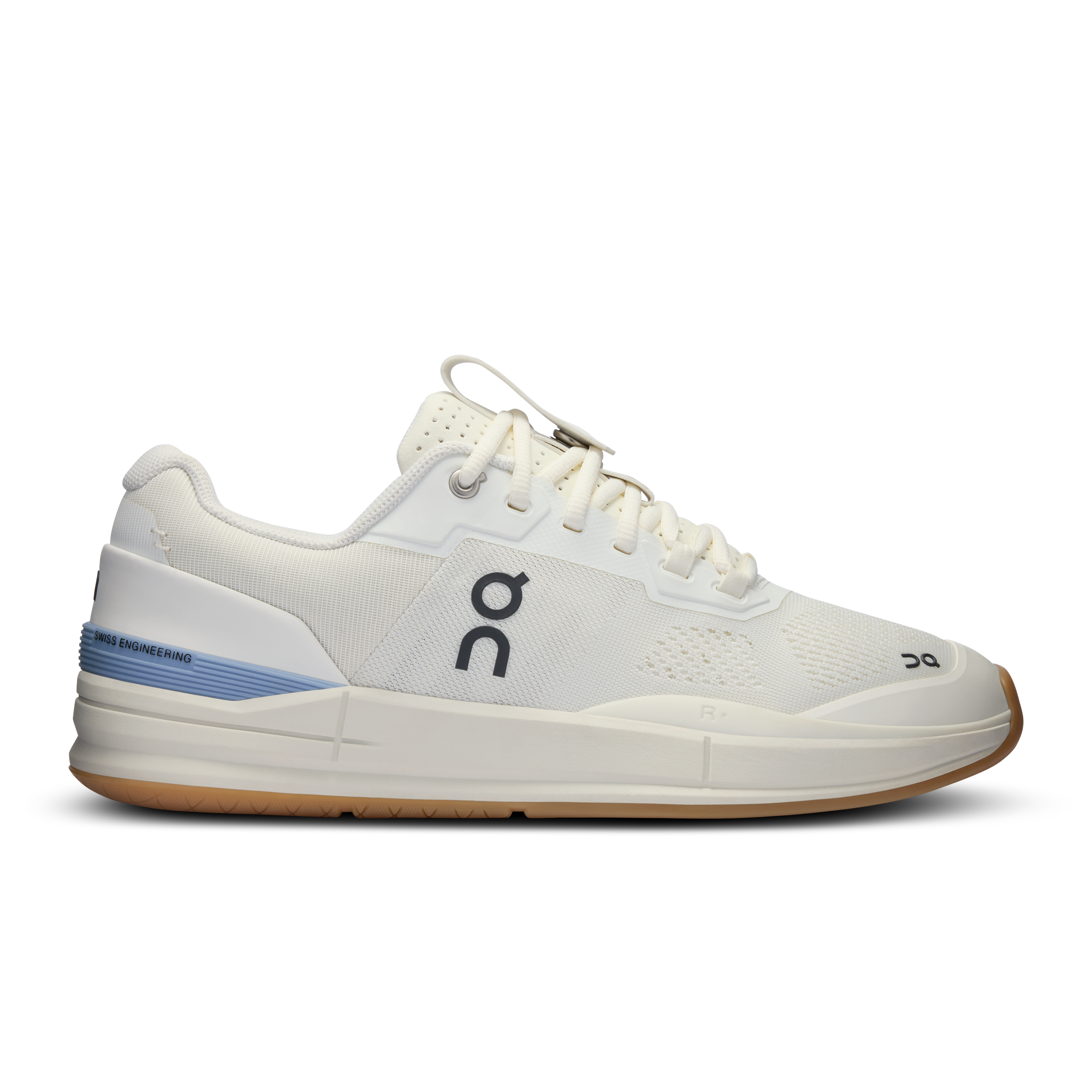 THE ROGER Pro Tennis Shoe in Ivory/Chambray