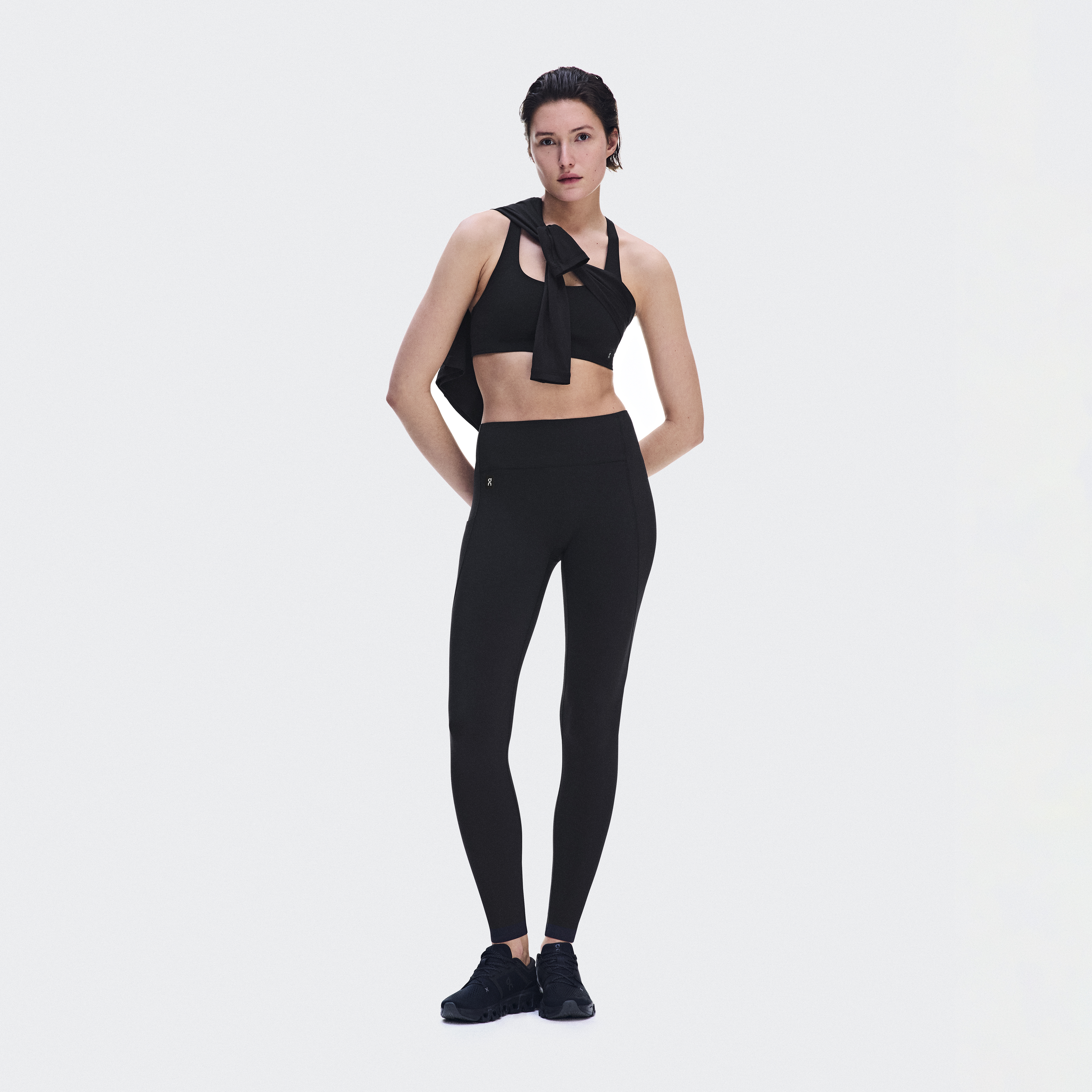Studio Leggings Tights in Black