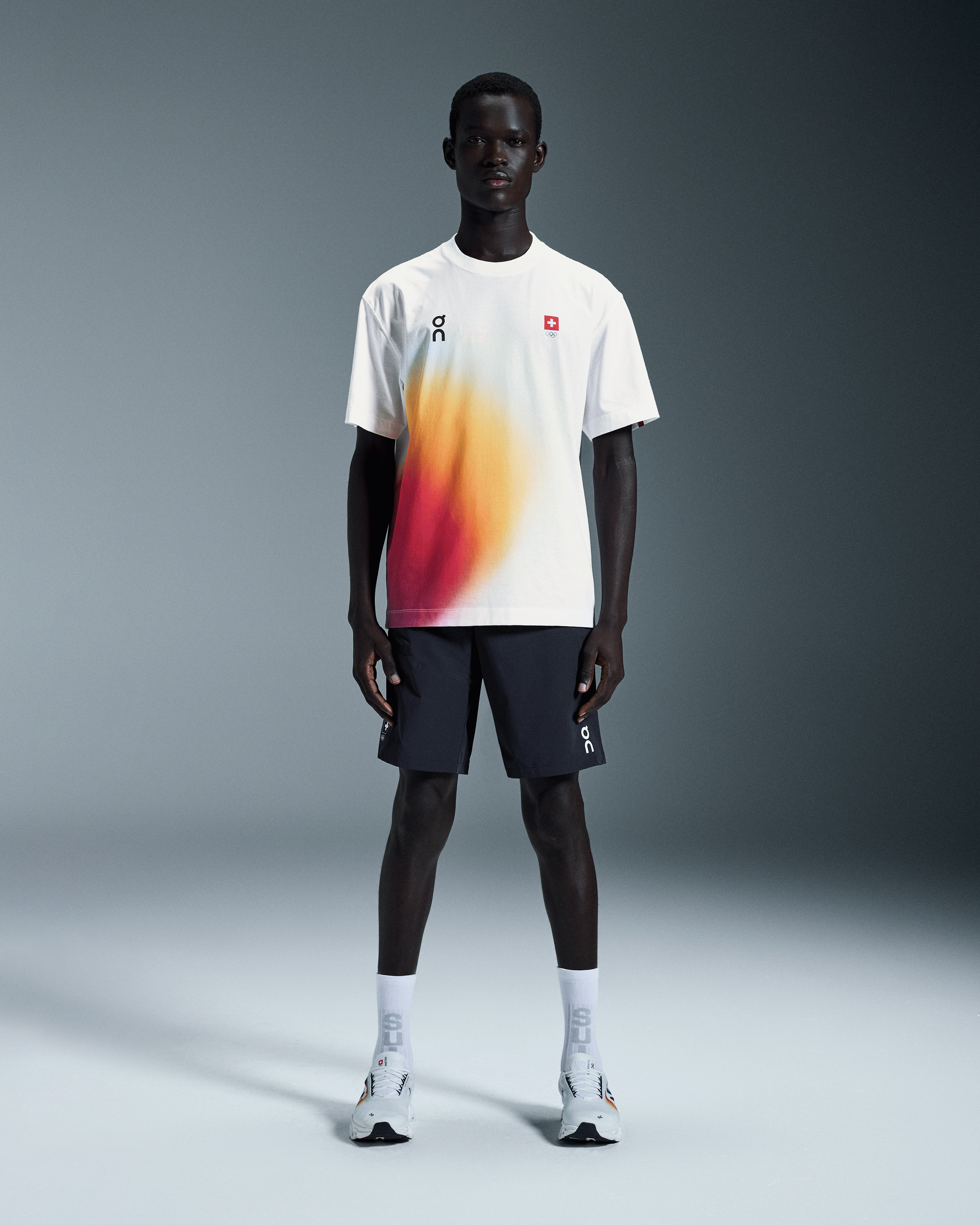 On Swiss Olympic Trek Shorts Ink Men Shorts