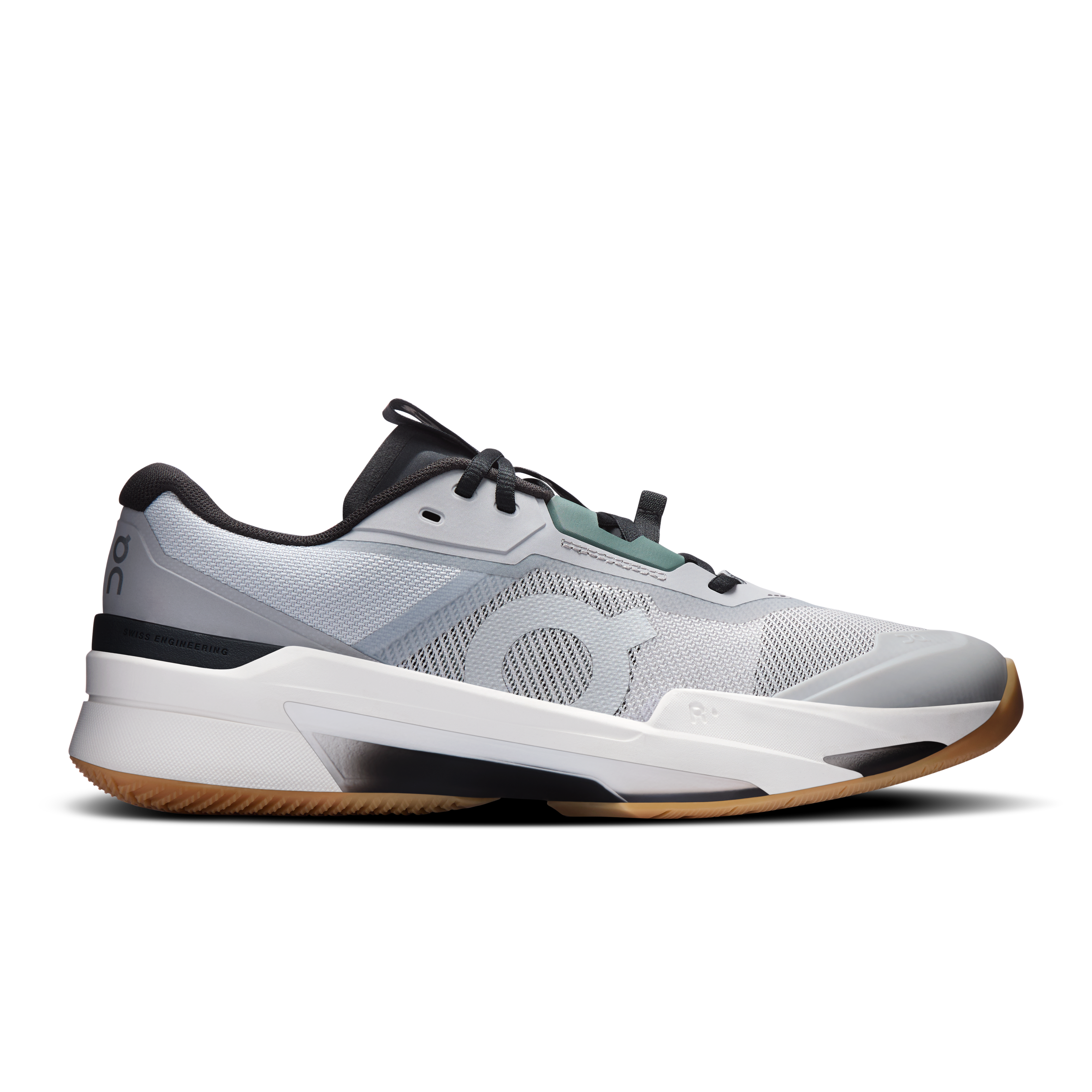 On THE ROGER Pro Fire Grau Schwarz Herren Herren – Performance Tennis, Hartplatz, Turnier Schuhe