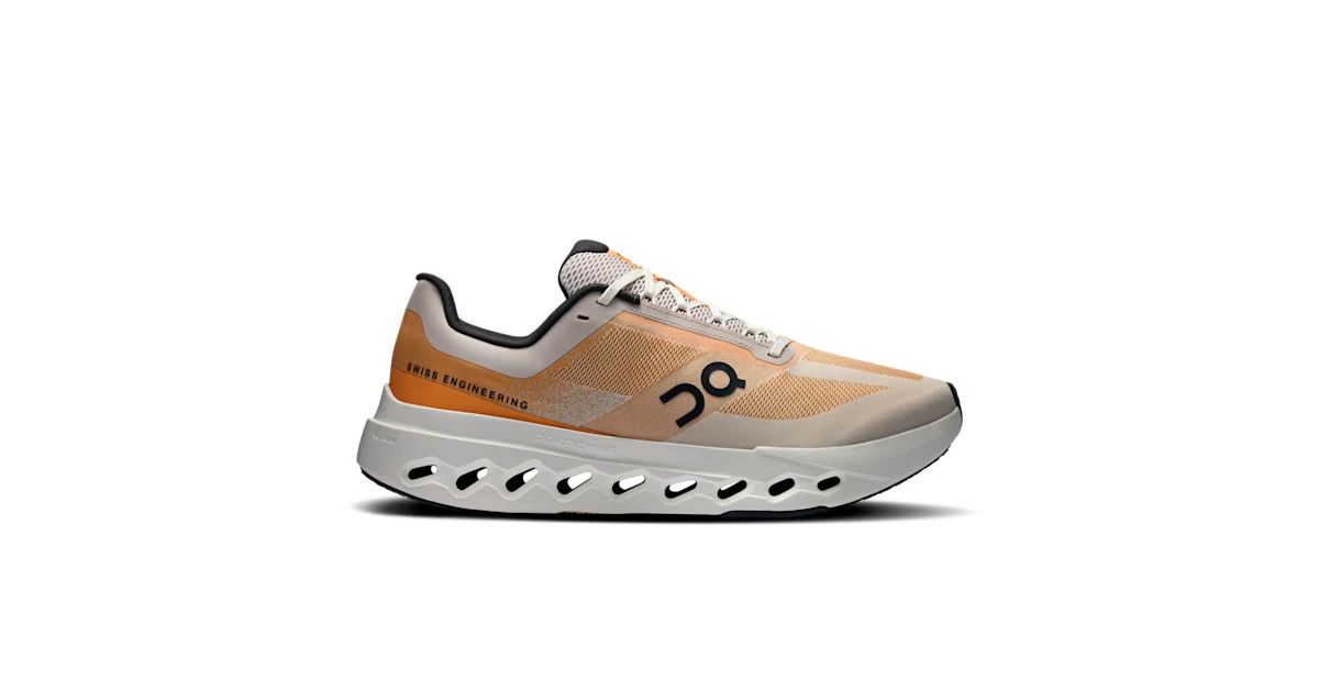 Men's Cloudsurfer Next | Beige & Orange | On United States Men's Cloudsurfer Next | Beige & Orange | On United States
