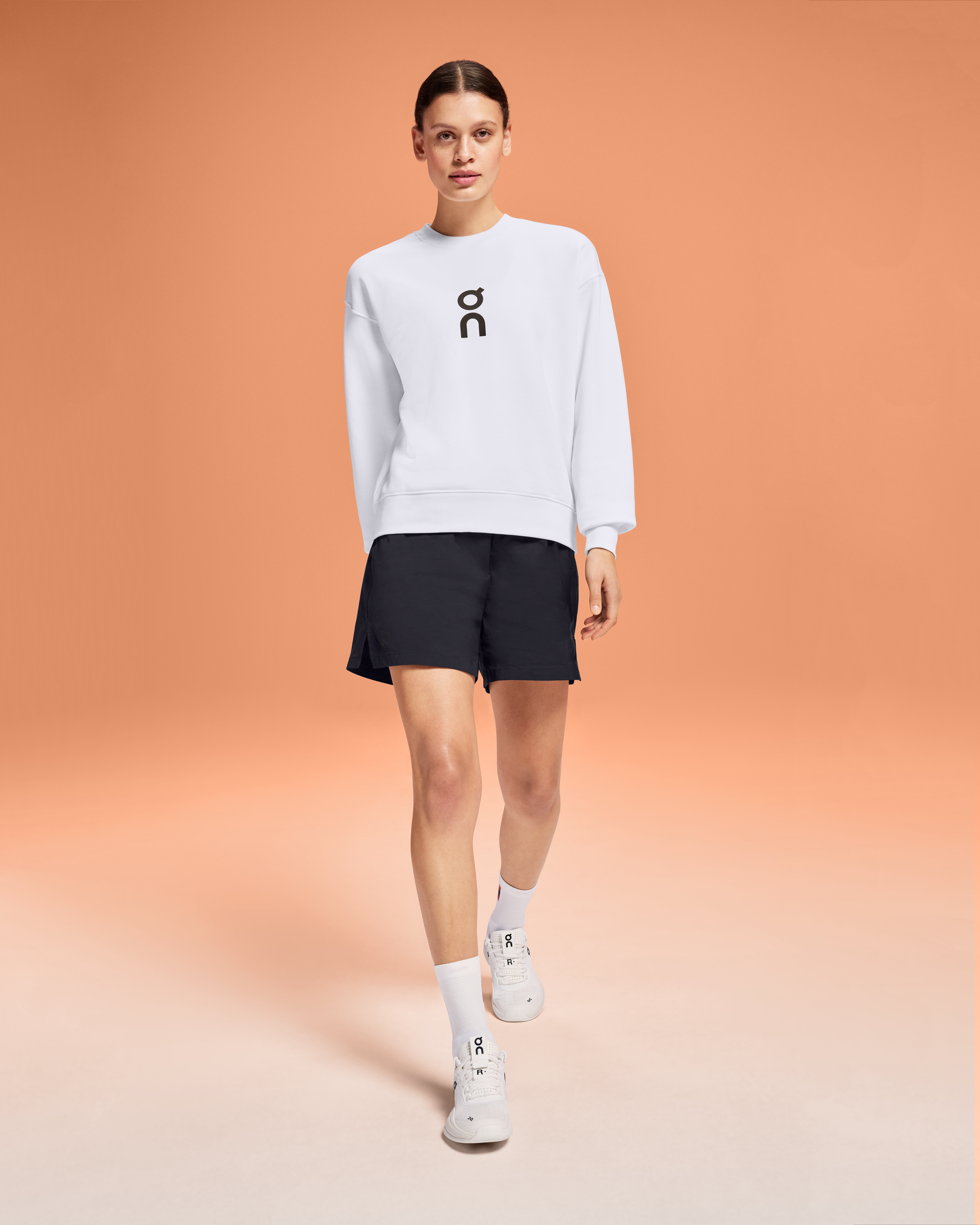 Club Crew Sweater in White