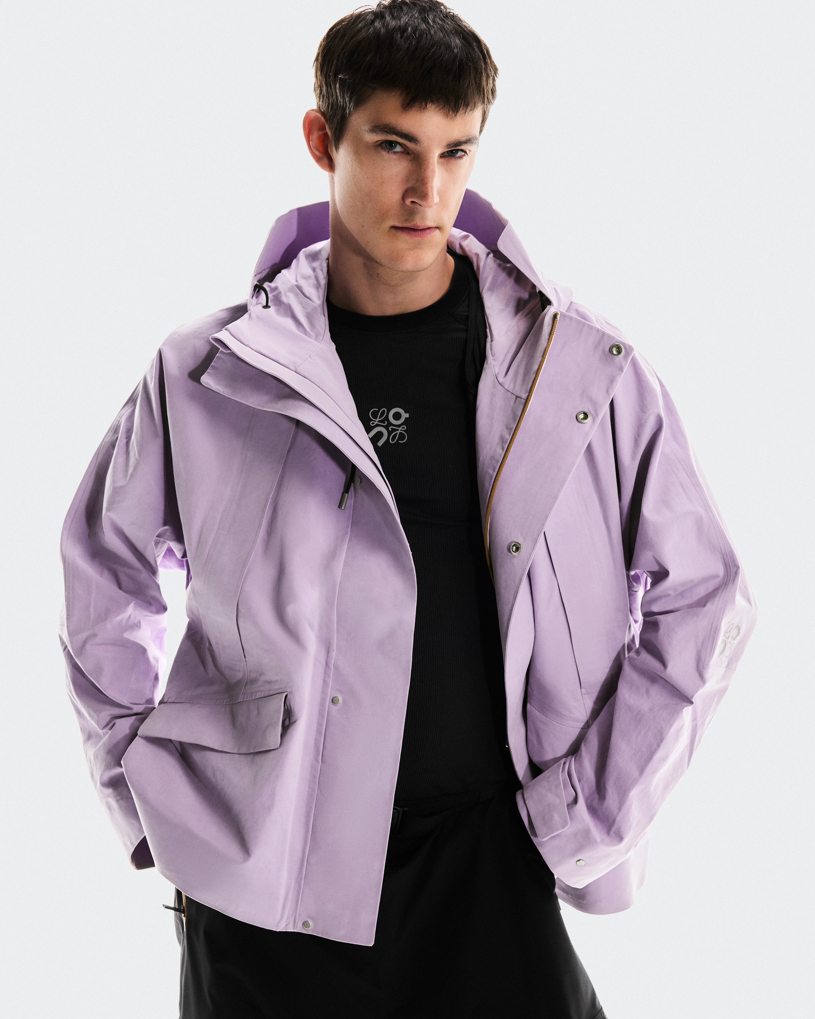 On Short Parka LOEWE Lilac Unisex Jackets