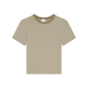 All-Day Ribbed T-Shirt in Brume