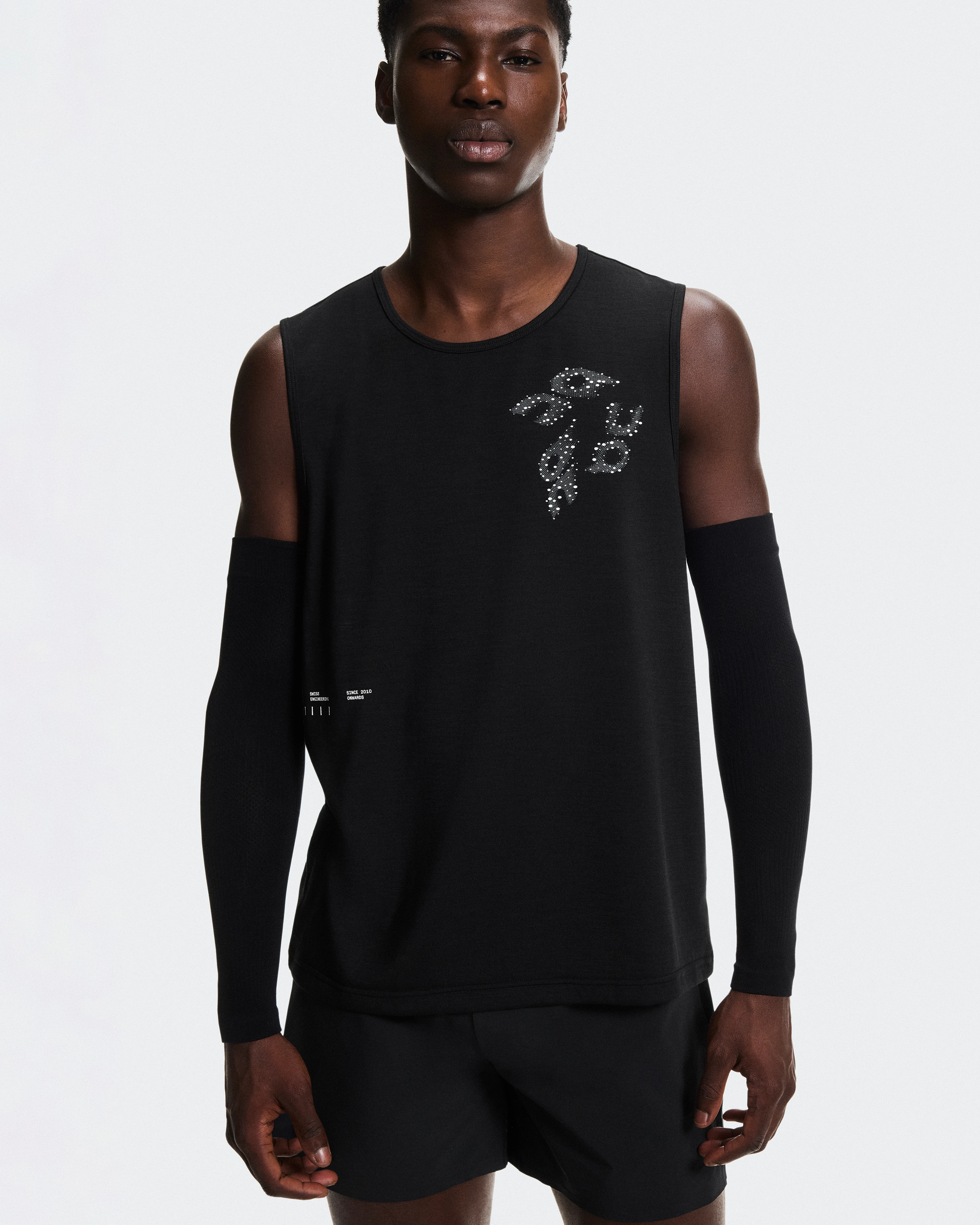 On Performance Arm Sleeves Black & Black Unisex Arm sleeves