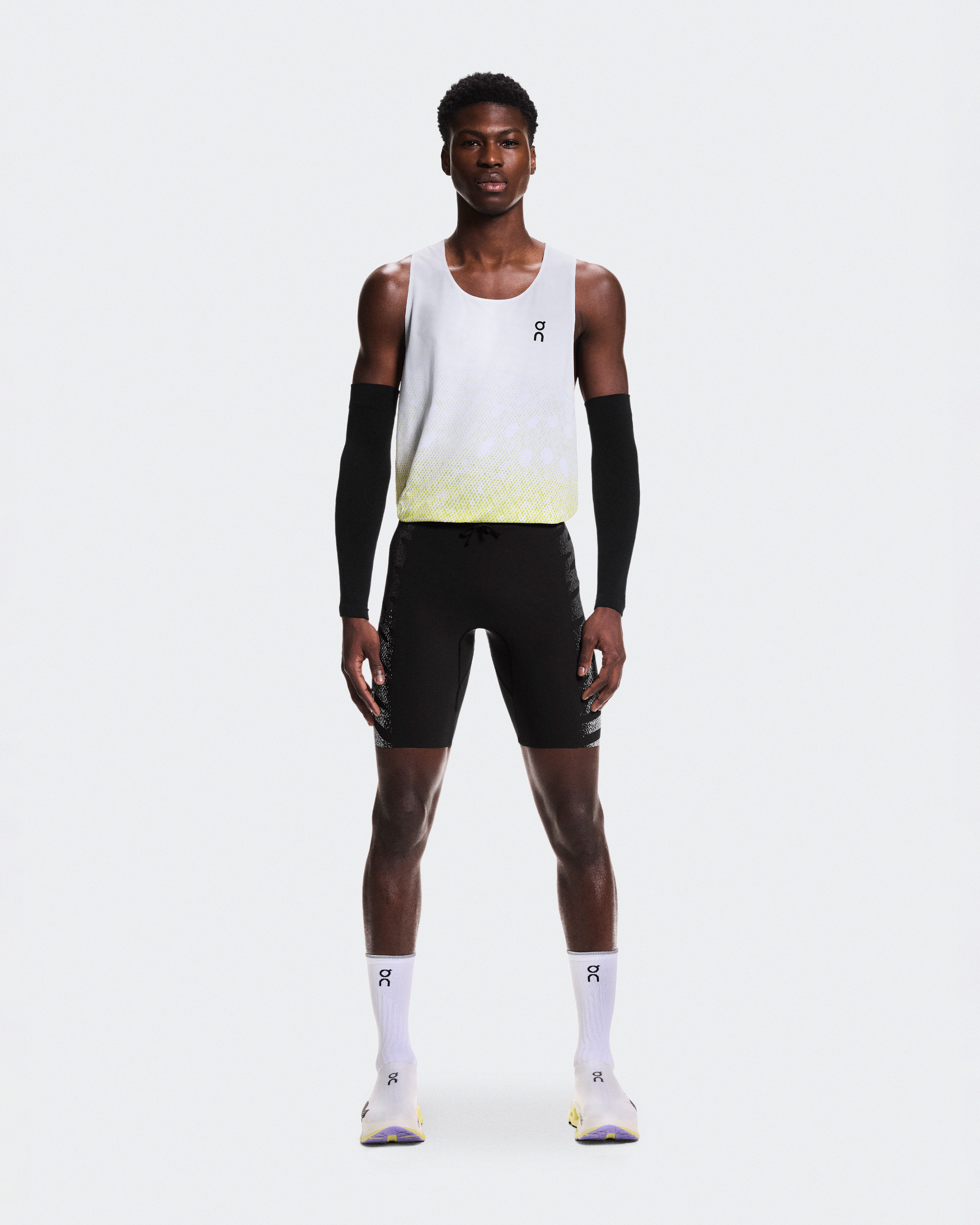Zero Half TightsMen / Iron | White / S