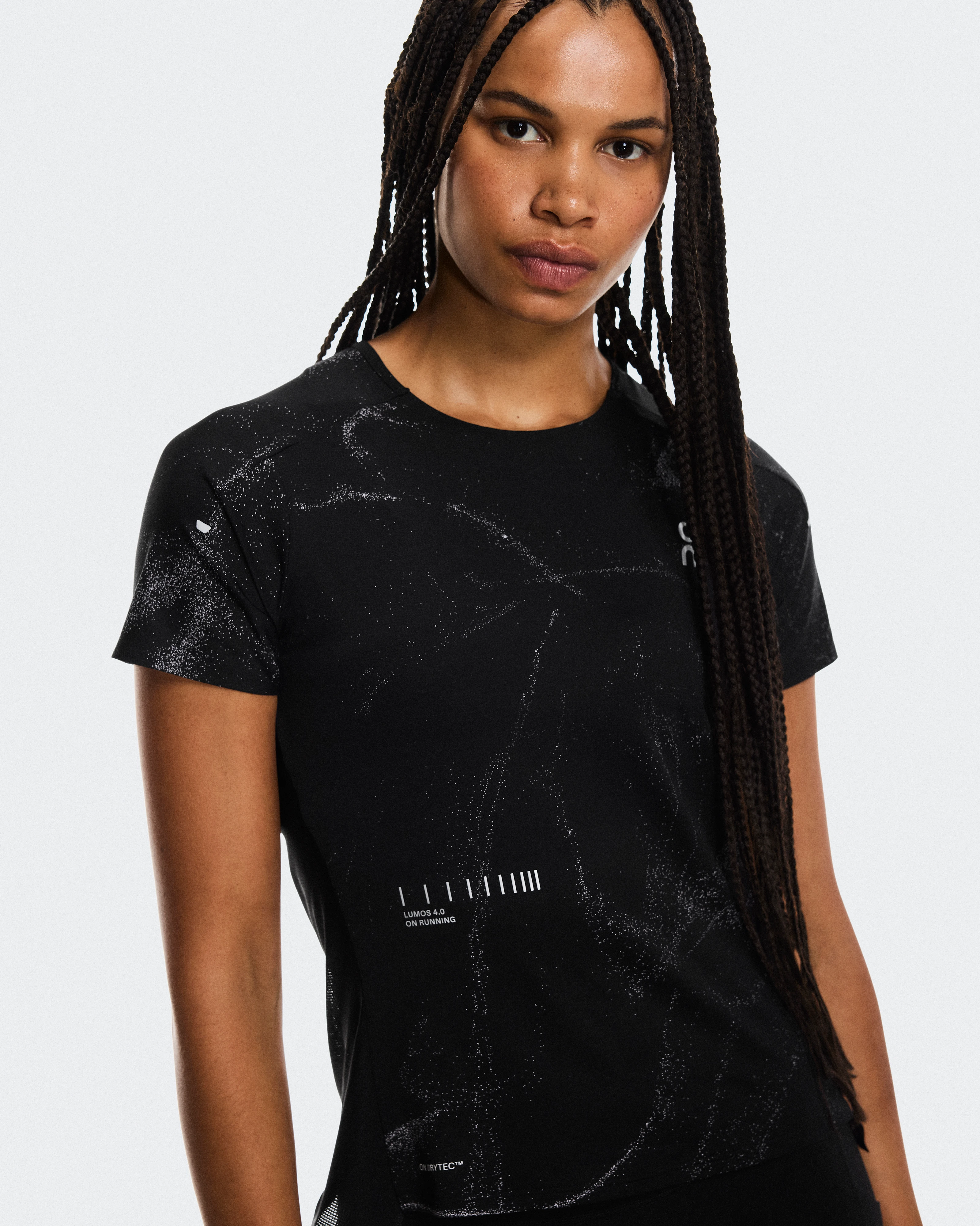 On Performance-T Lumos Black Women Tops and t-shirts