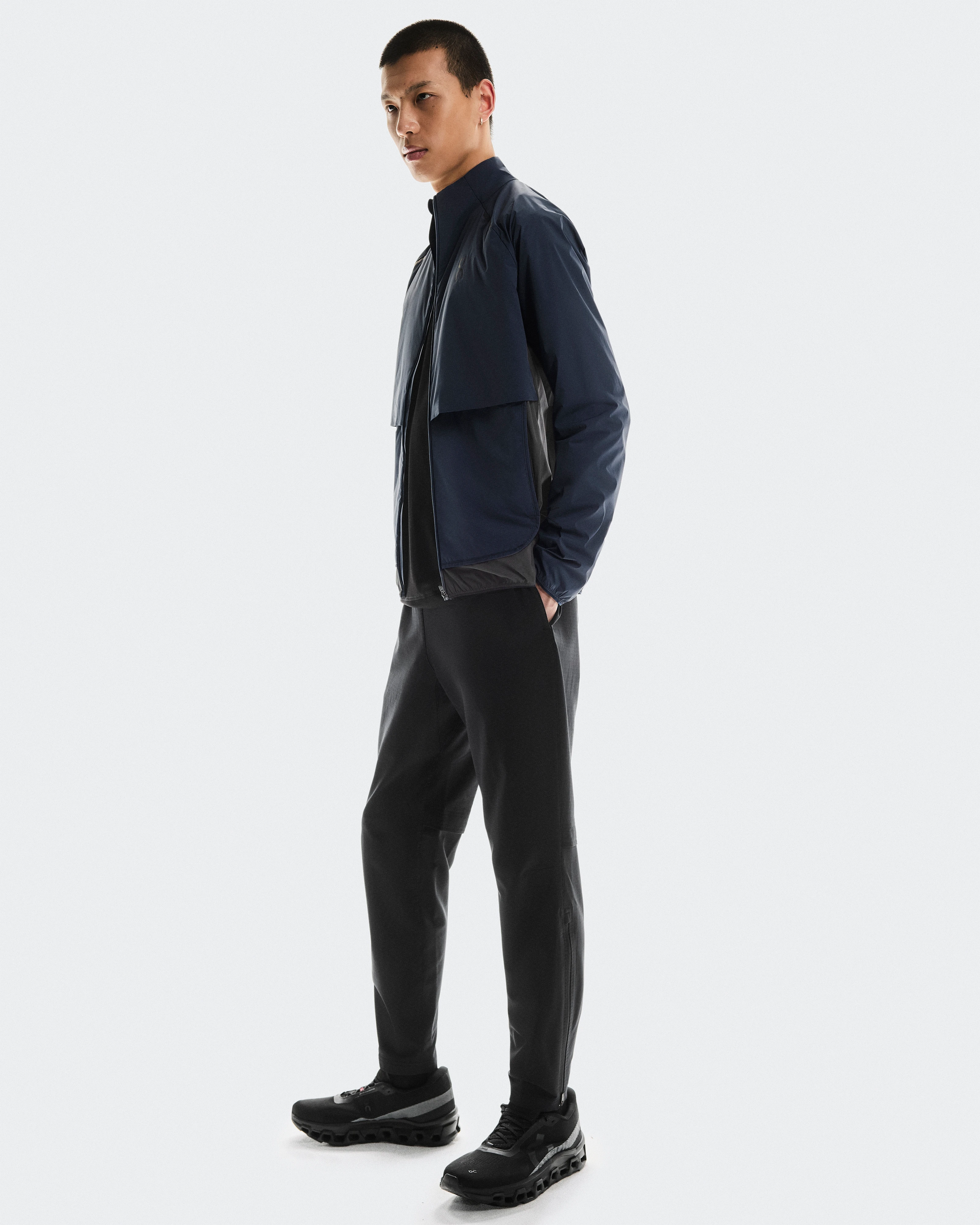 On Weather Pants Winter Black Men Pants