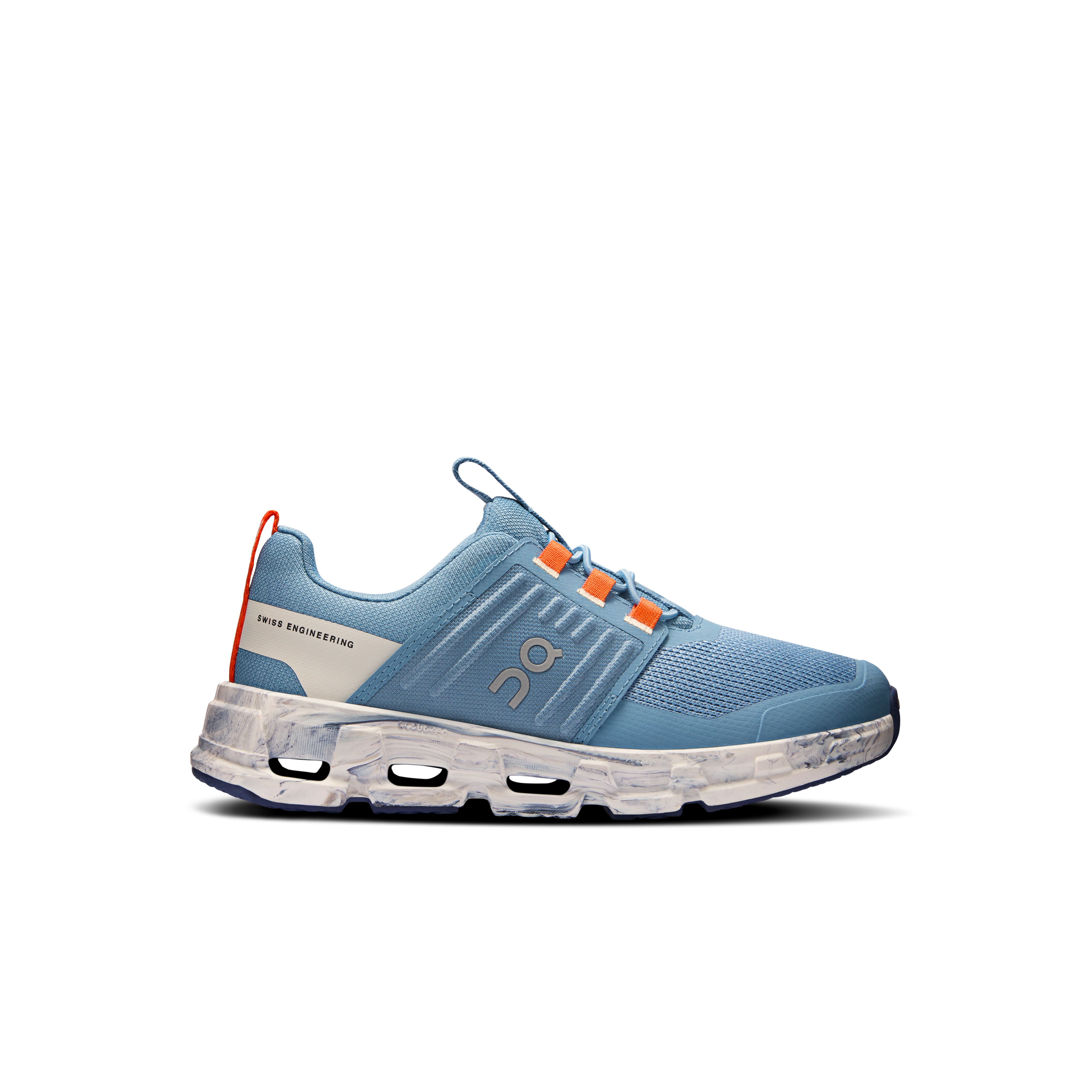 On Cloudswift Kids Cinza Bege Infantil Infantil – CloudTec® adaptada, inspirado em corrida, brincar o dia todo Tênis