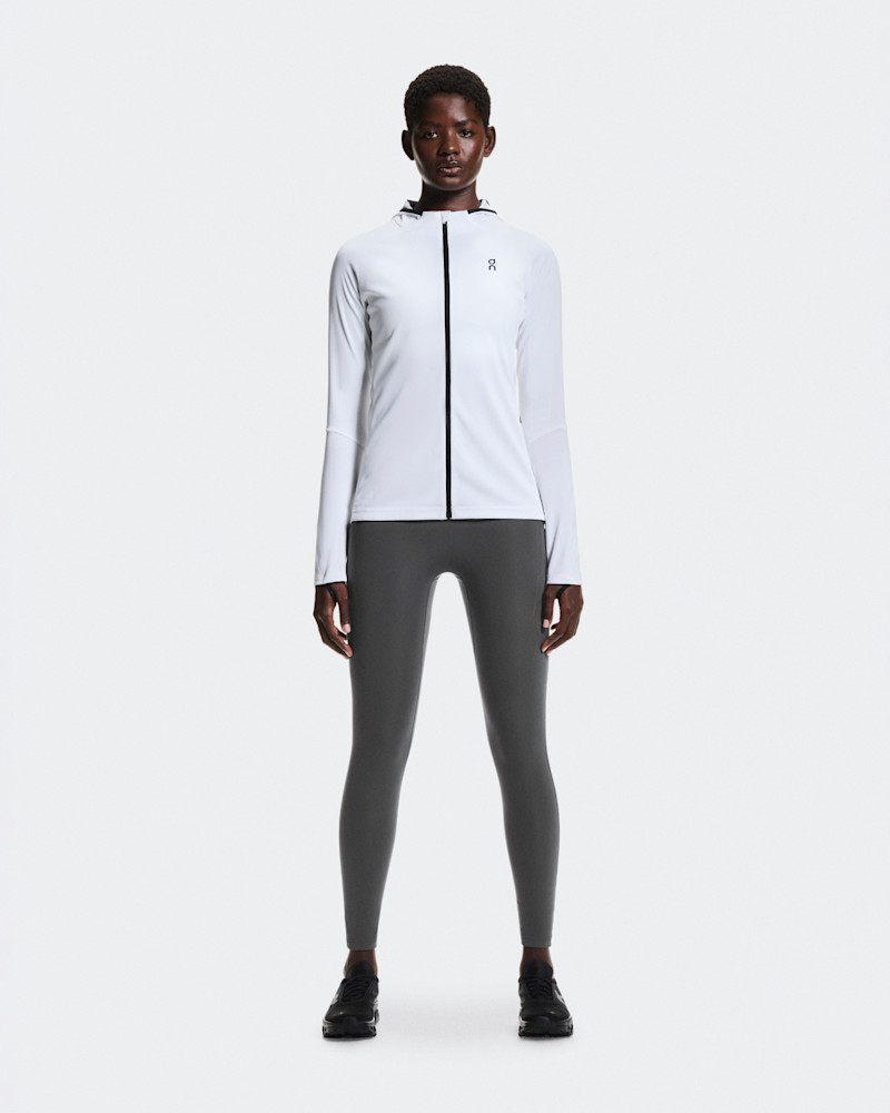 On Women's Performance Tights Winter in Eclipse, Size: Large, Polyester/Mesh Polyamide